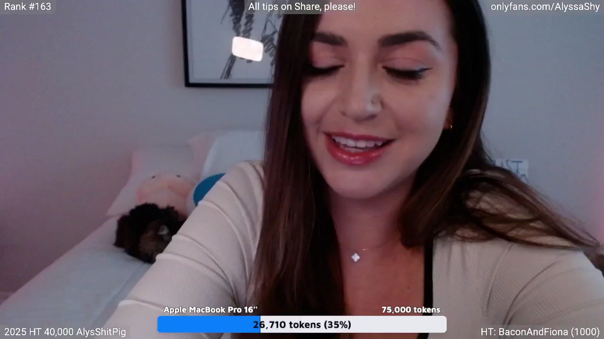 Gallery image thumbnail from AlyssaShy's myfreecams stream on, 08/16/2025, 22:52 image 12 of 20