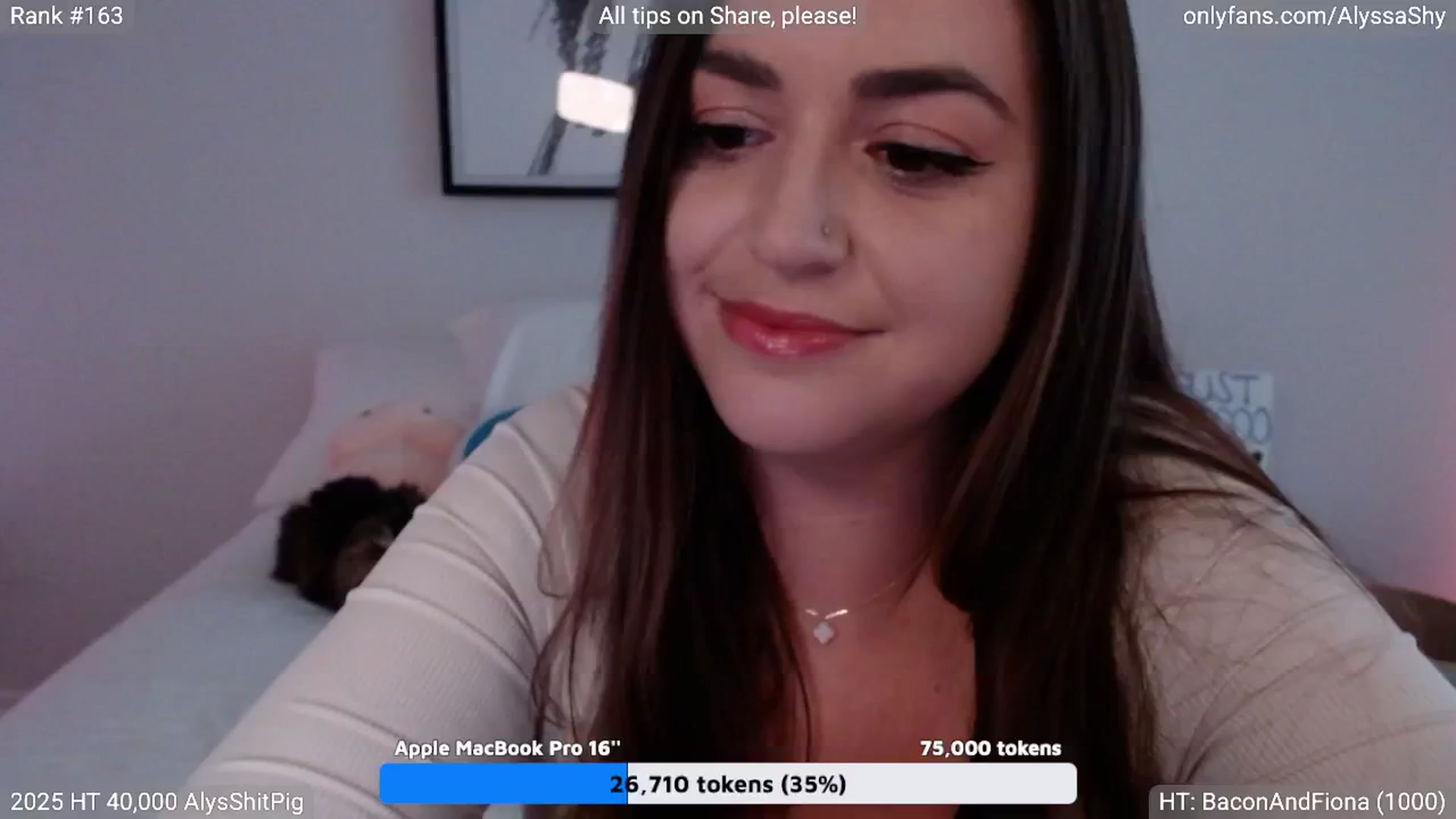 Gallery image thumbnail from AlyssaShy's myfreecams stream on, 08/16/2025, 22:52 image 11 of 20