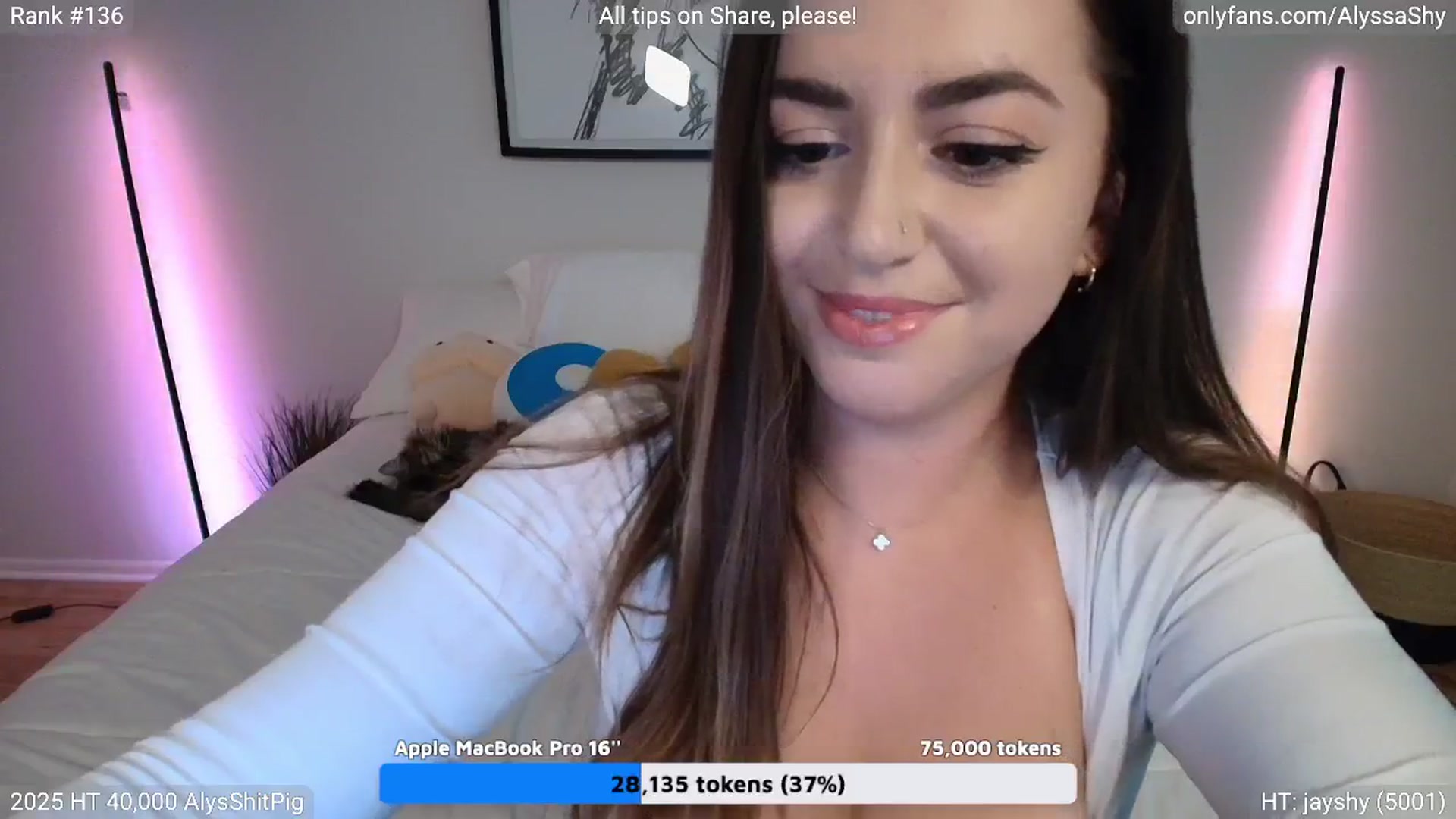 Gallery image thumbnail from AlyssaShy's myfreecams stream on, 08/17/2025, 22:34 image 20 of 20