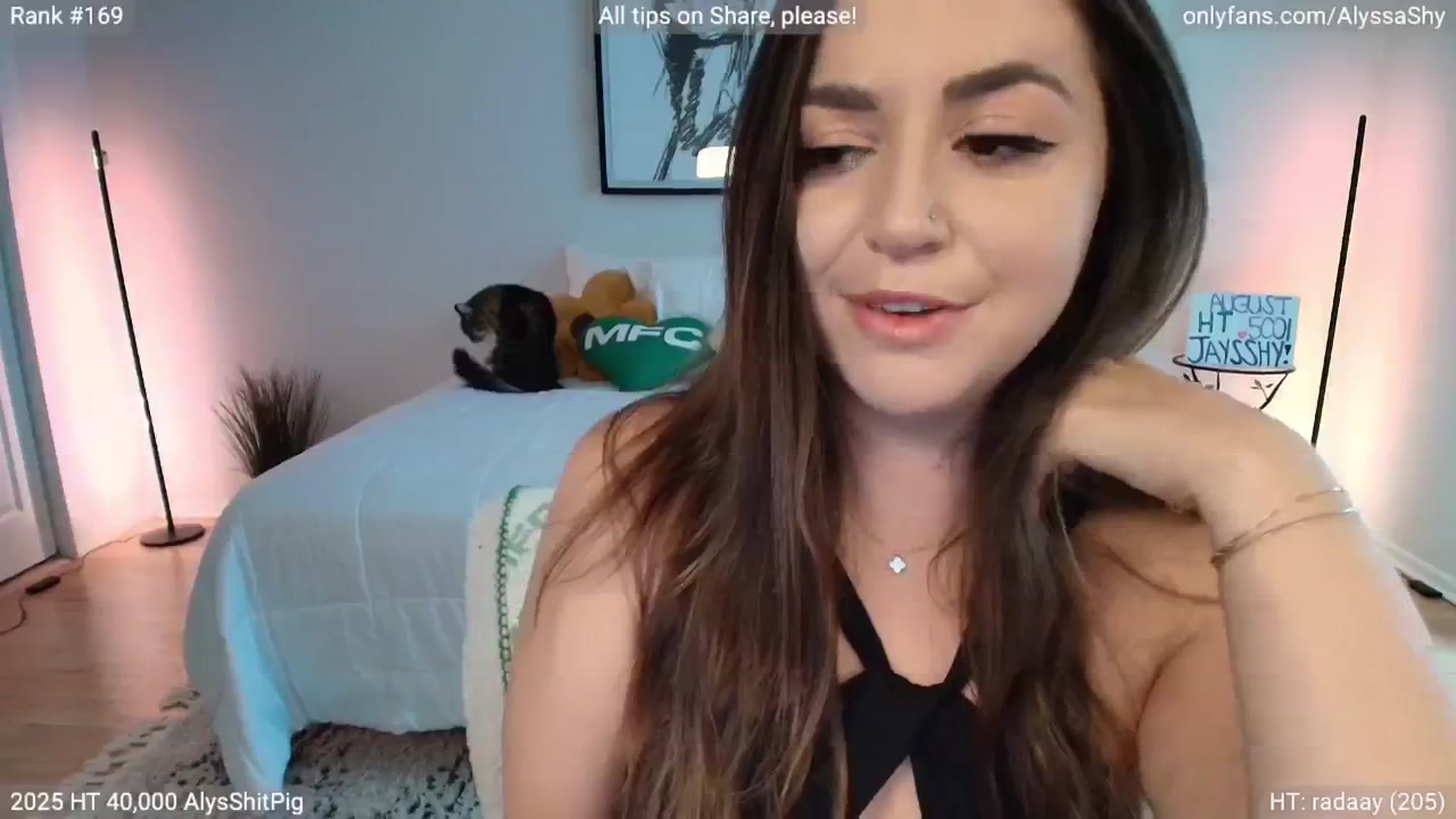 Gallery image thumbnail from AlyssaShy's myfreecams stream on, 08/22/2025, 22:36 image 5 of 20