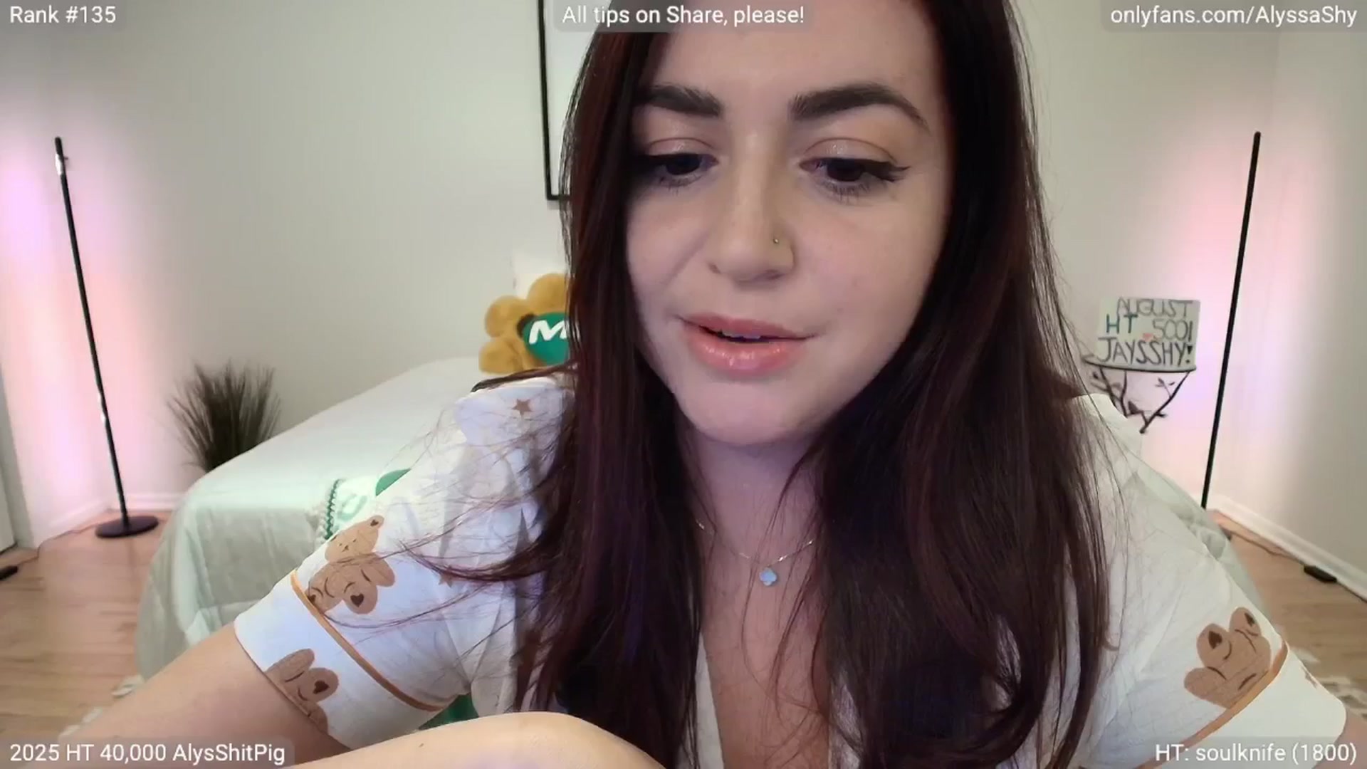 Gallery image thumbnail from AlyssaShy's myfreecams stream on, 08/24/2025, 24:02 image 17 of 20