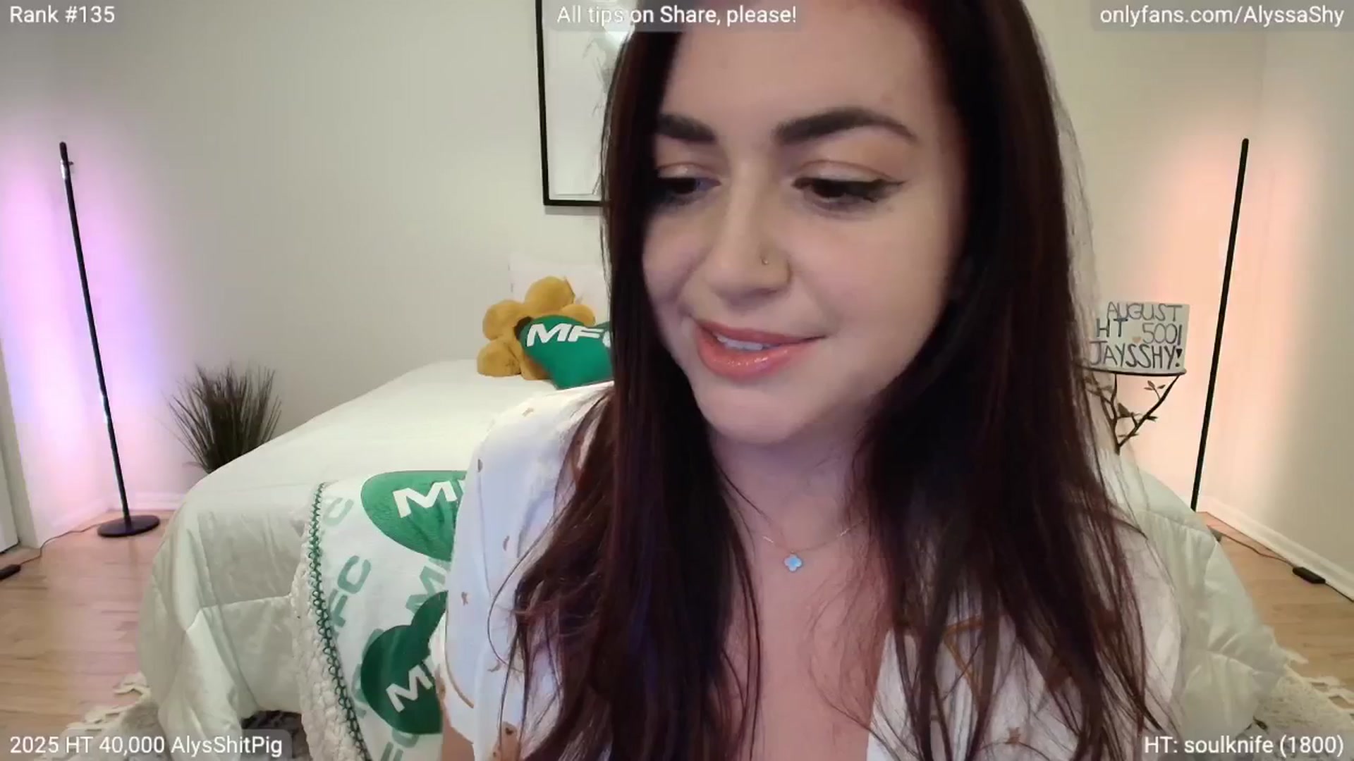 Gallery image thumbnail from AlyssaShy's myfreecams stream on, 08/24/2025, 24:02 image 16 of 20