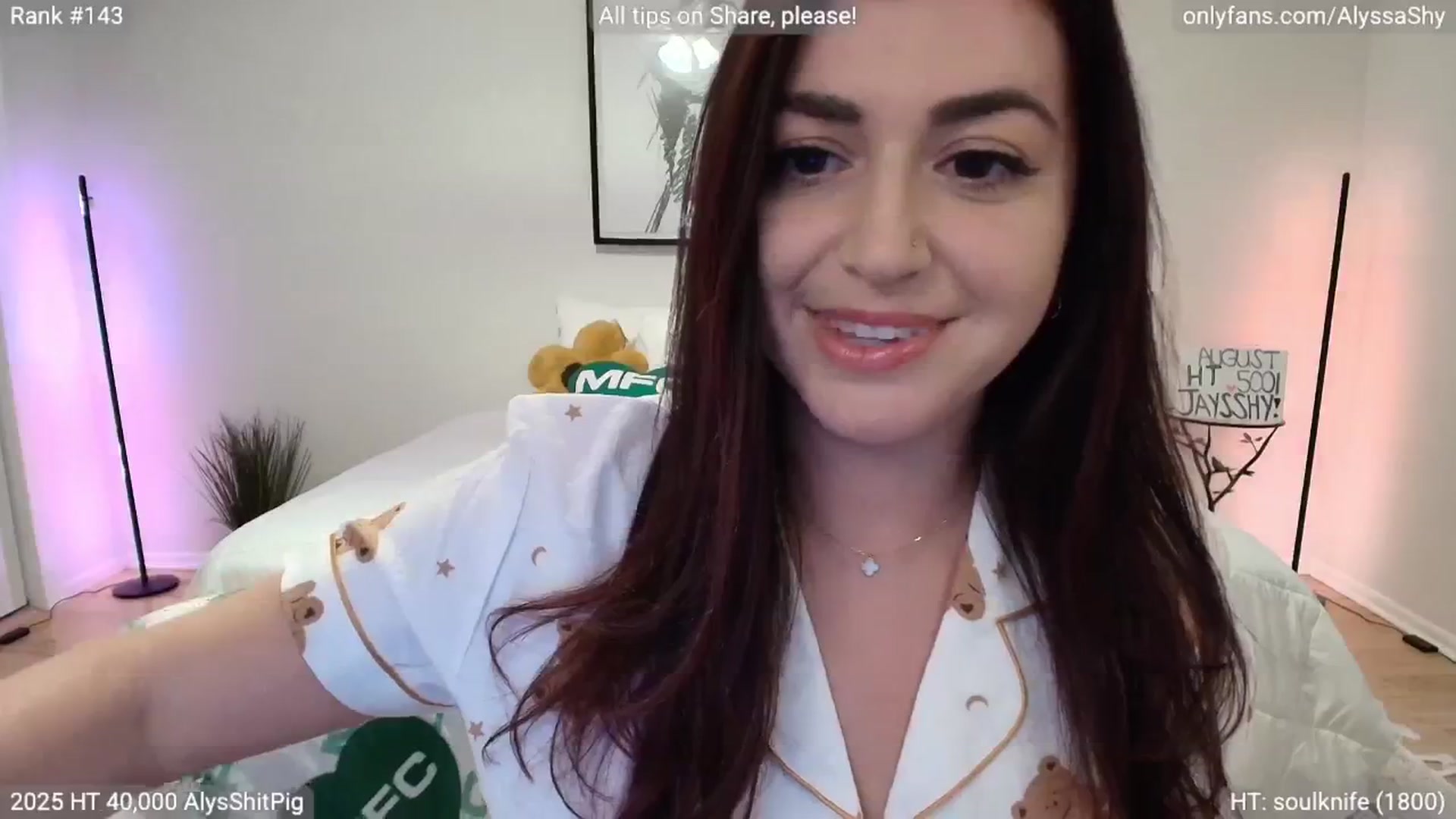 Gallery image thumbnail from AlyssaShy's myfreecams stream on, 08/24/2025, 24:02 image 9 of 20