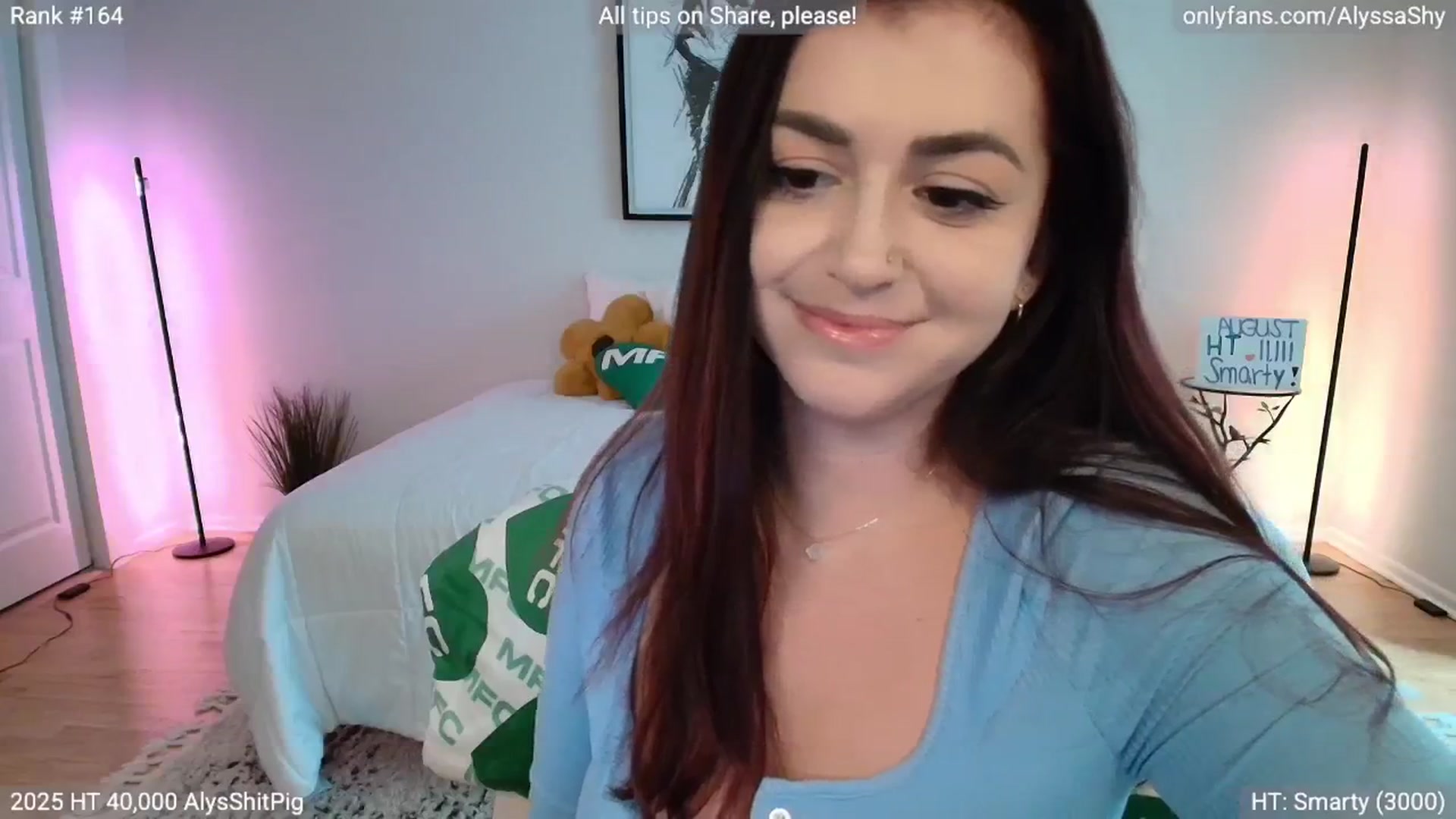 Gallery image thumbnail from AlyssaShy's myfreecams stream on, 08/28/2025, 22:50 image 5 of 20