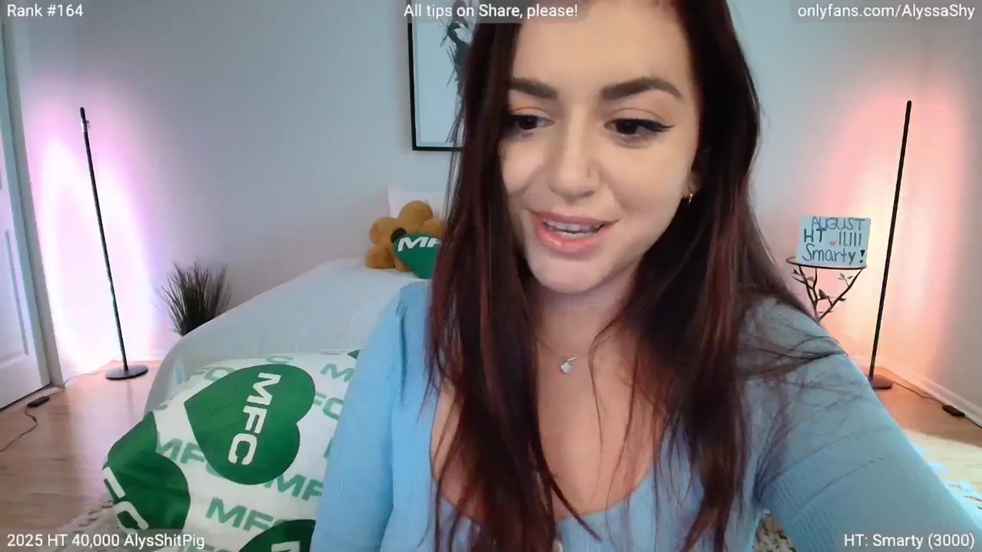 Gallery image thumbnail from AlyssaShy's myfreecams stream on, 08/28/2025, 22:50 image 8 of 20