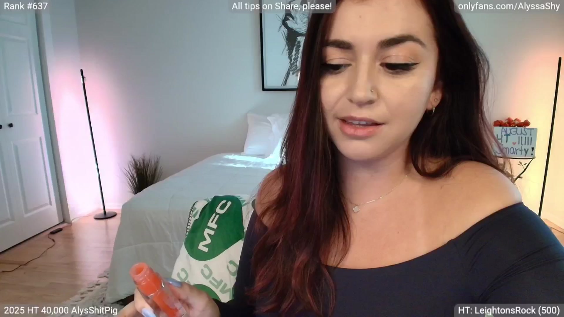 Gallery image thumbnail from AlyssaShy's myfreecams stream on, 09/03/2025, 22:47 image 6 of 20
