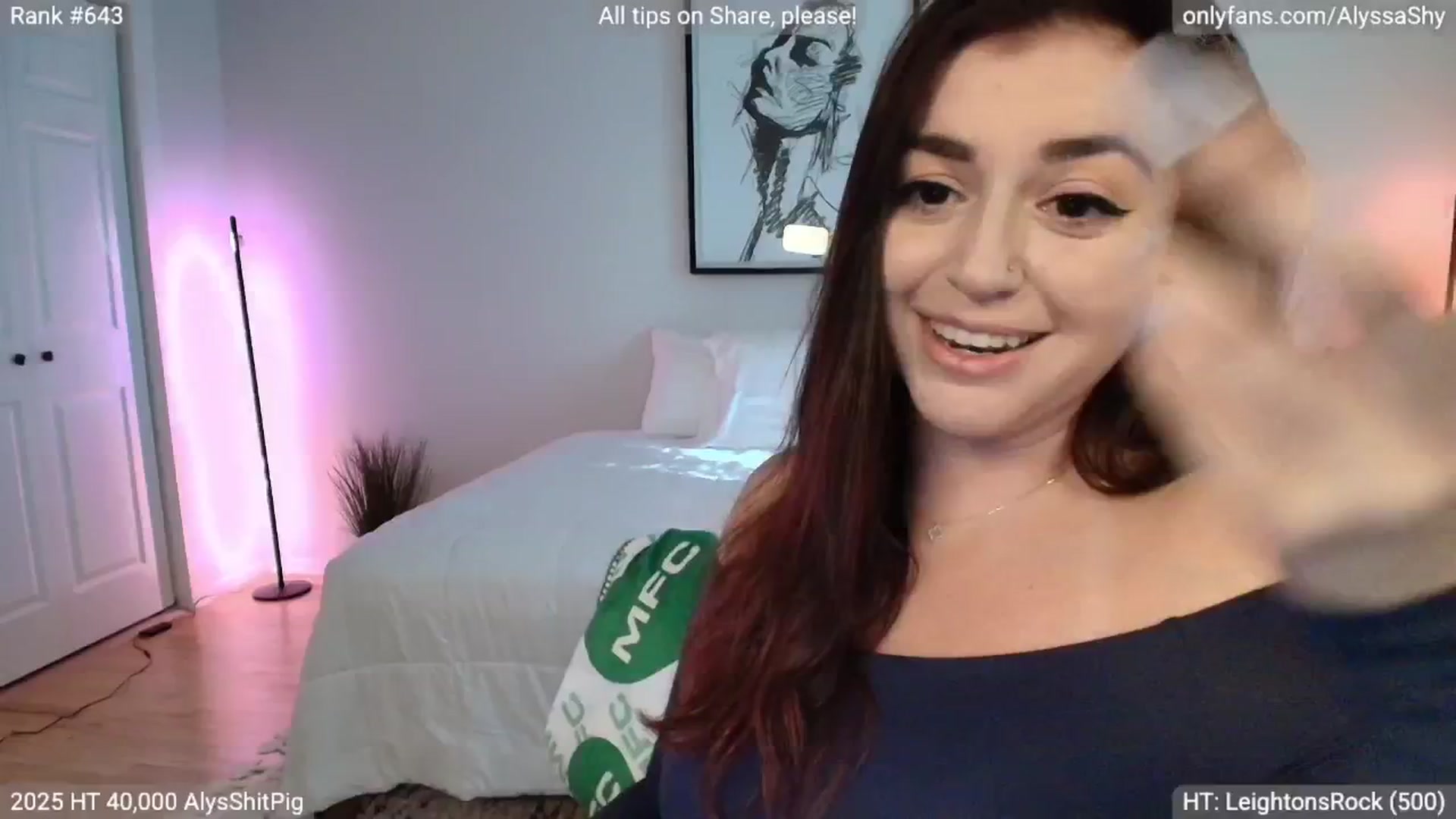 Gallery image thumbnail from AlyssaShy's myfreecams stream on, 09/03/2025, 22:47 image 5 of 20