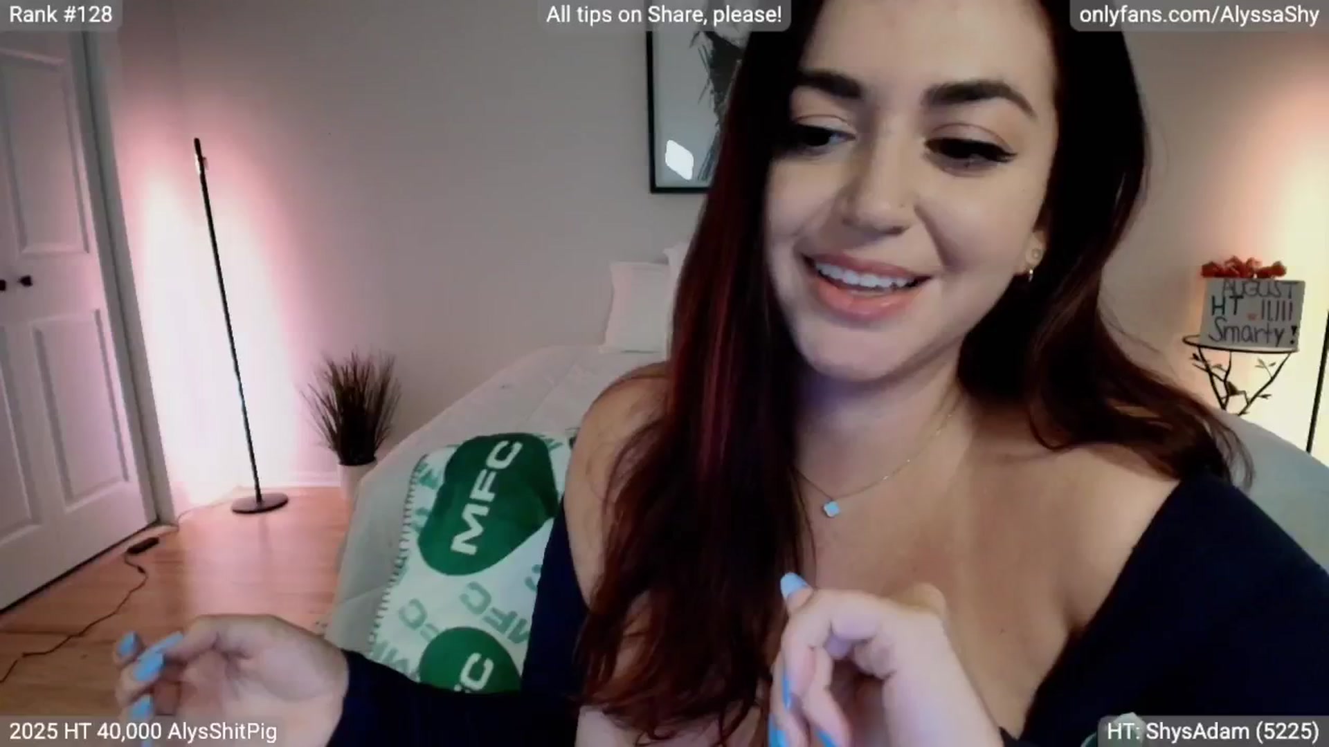 Gallery image thumbnail from AlyssaShy's myfreecams stream on, 09/03/2025, 23:22 image 16 of 20