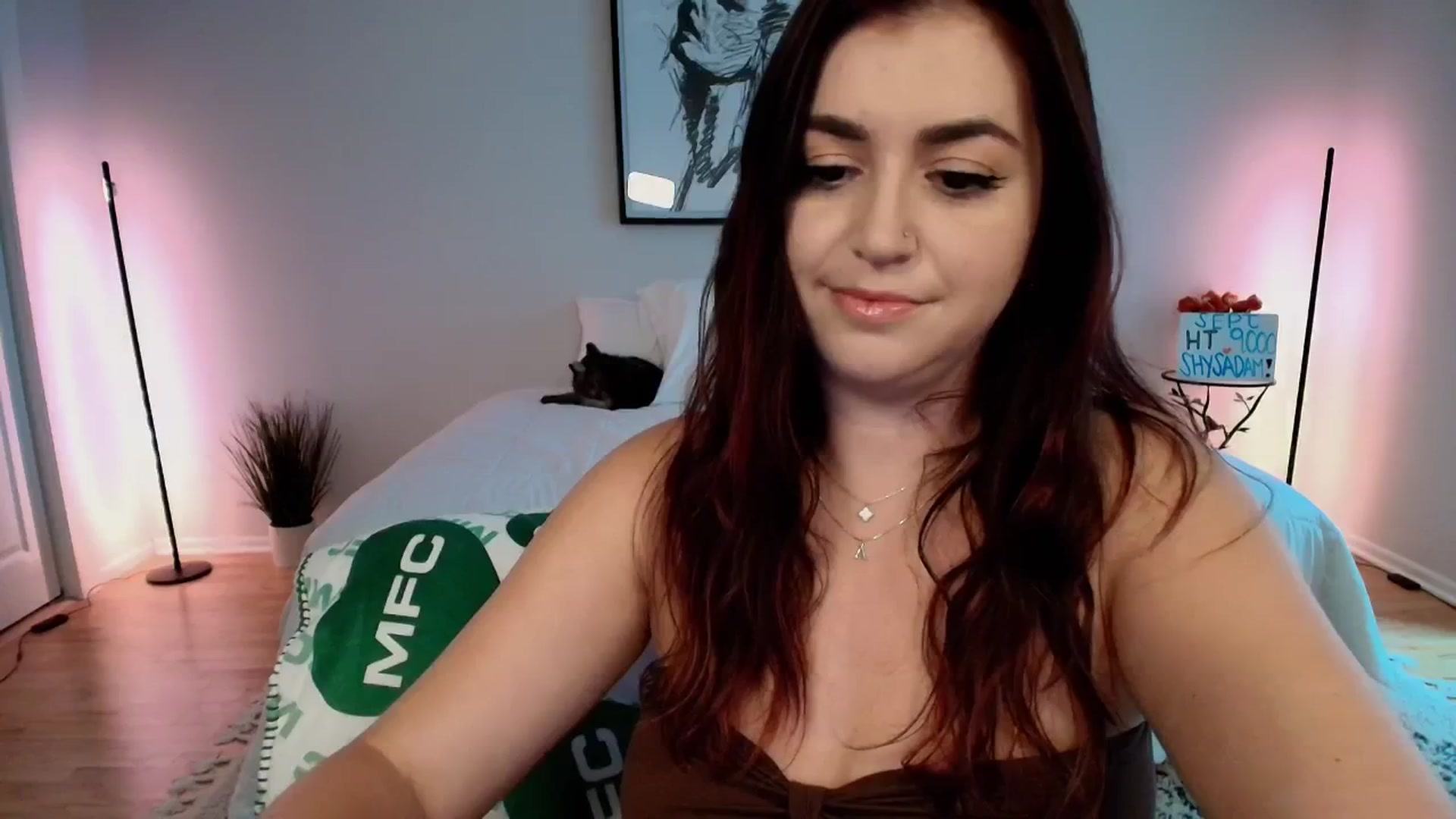 Gallery image thumbnail from AlyssaShy's myfreecams stream on, 09/11/2025, 21:27 image 9 of 20