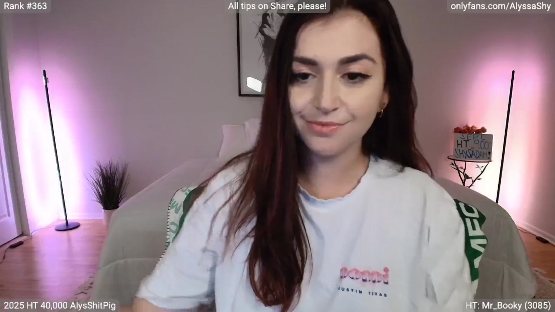 Gallery image thumbnail from AlyssaShy's myfreecams stream on, 09/13/2025, 24:19 image 15 of 20