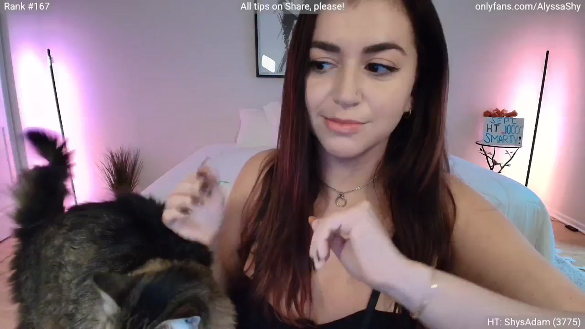 Gallery image thumbnail from AlyssaShy's myfreecams stream on, 09/19/2025, 24:32 image 6 of 20
