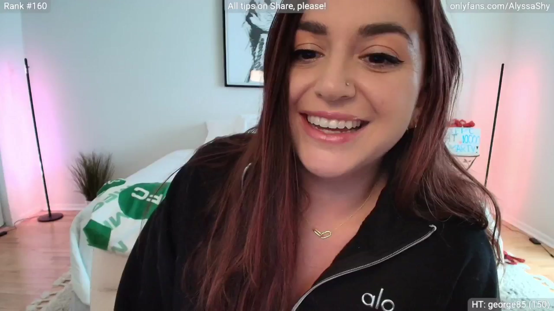Gallery image thumbnail from AlyssaShy's myfreecams stream on, 09/28/2025, 20:56 image 4 of 20