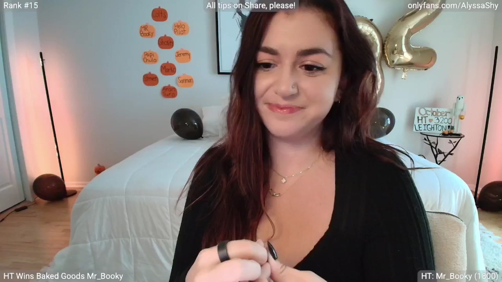 Gallery image thumbnail from AlyssaShy's myfreecams stream on, 10/04/2025, 20:39 image 6 of 20
