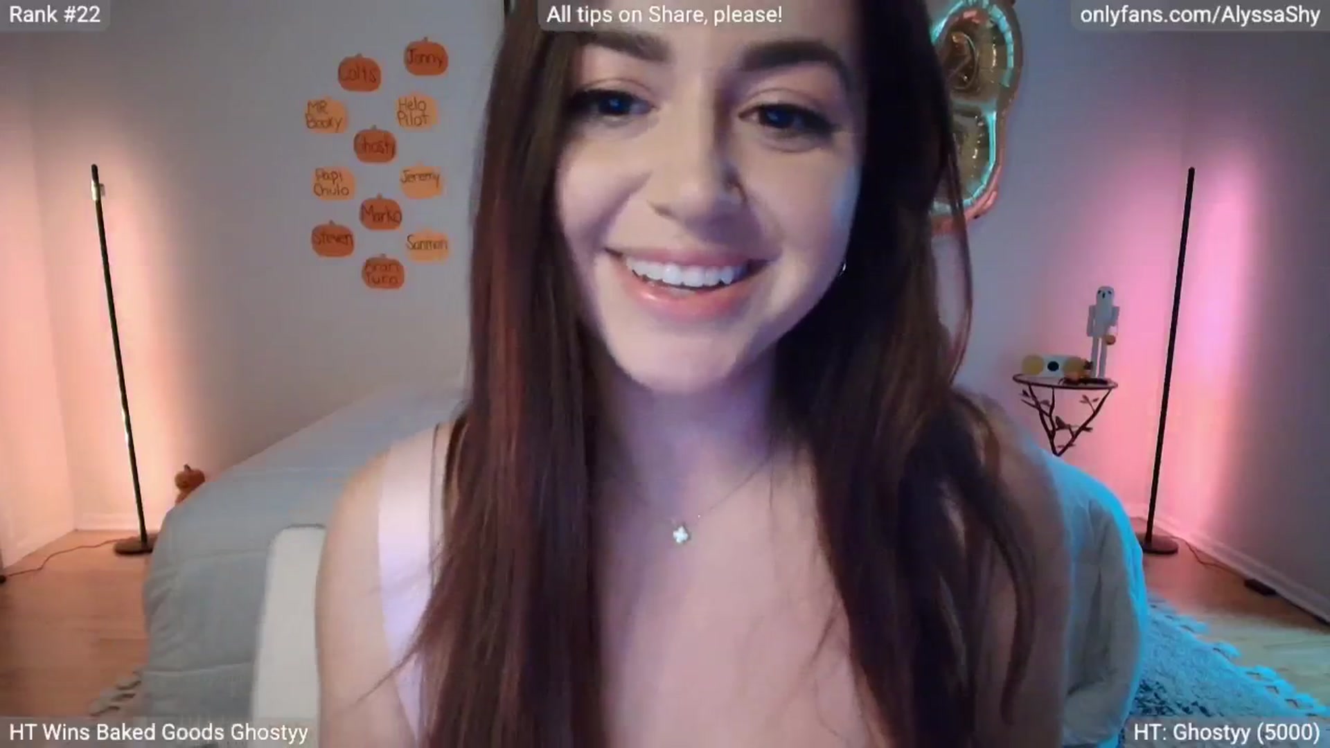 Gallery image thumbnail from AlyssaShy's myfreecams stream on, 10/05/2025, 23:39 image 5 of 20