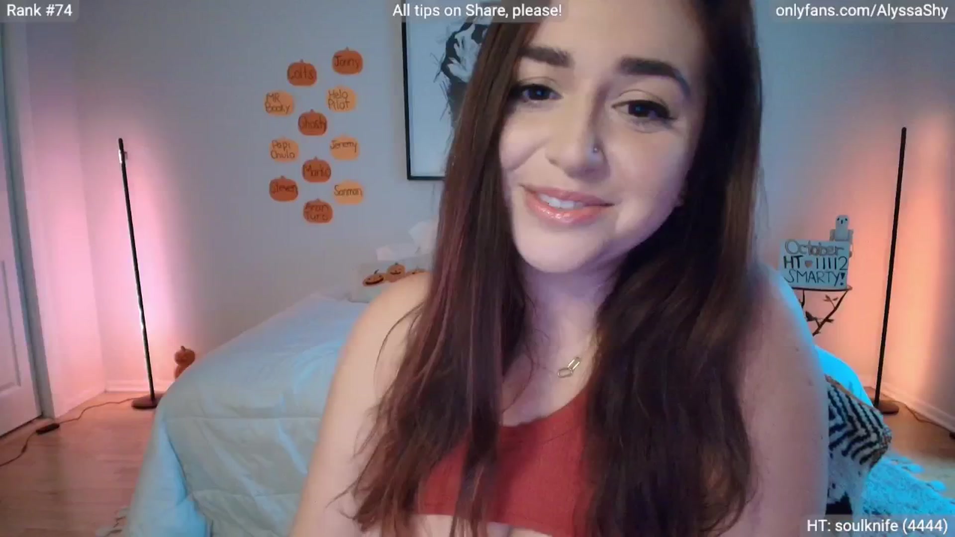 Gallery image thumbnail from AlyssaShy's myfreecams stream on, 10/16/2025, 22:50 image 10 of 20