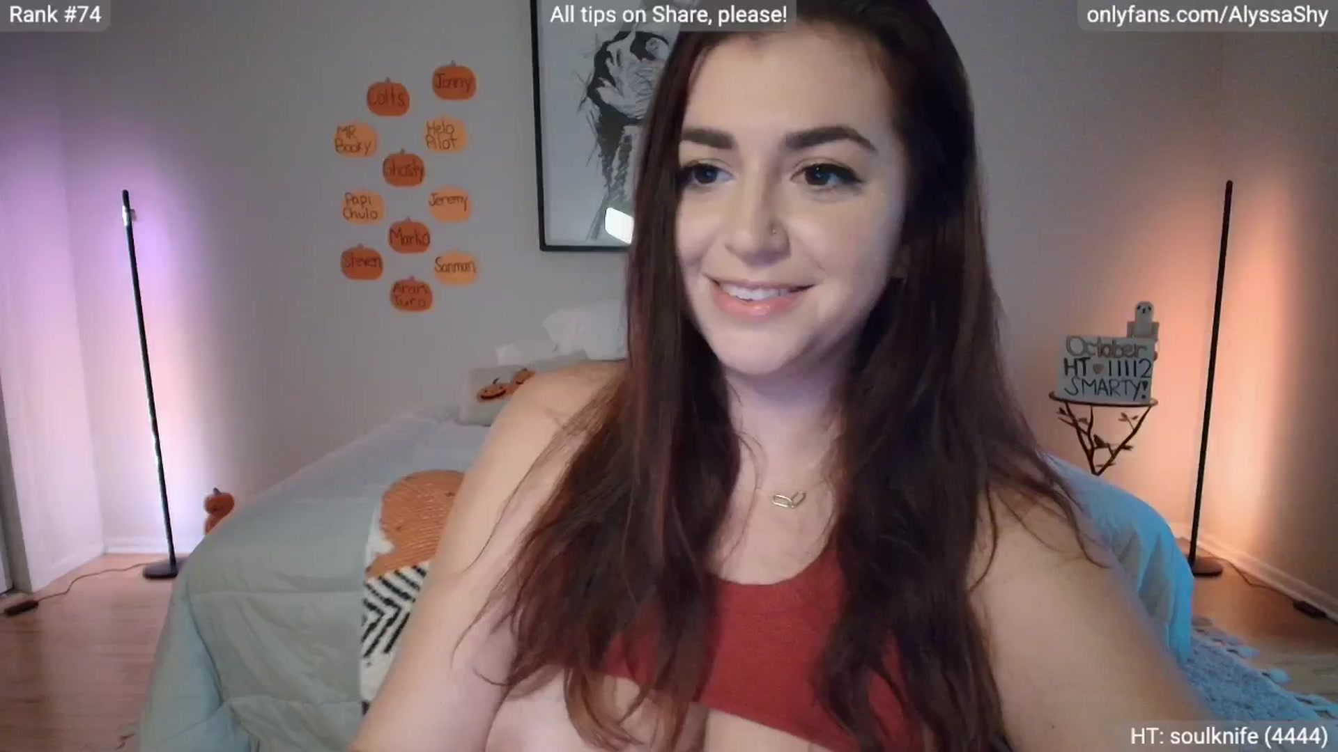 Gallery image thumbnail from AlyssaShy's myfreecams stream on, 10/16/2025, 22:50 image 14 of 20
