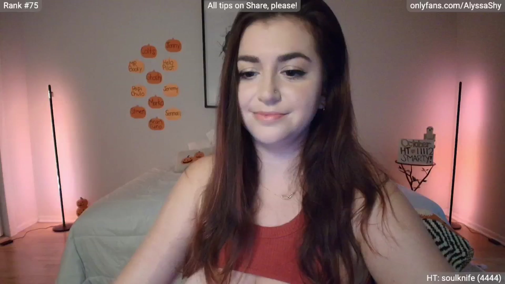 Gallery image thumbnail from AlyssaShy's myfreecams stream on, 10/16/2025, 22:50 image 16 of 20