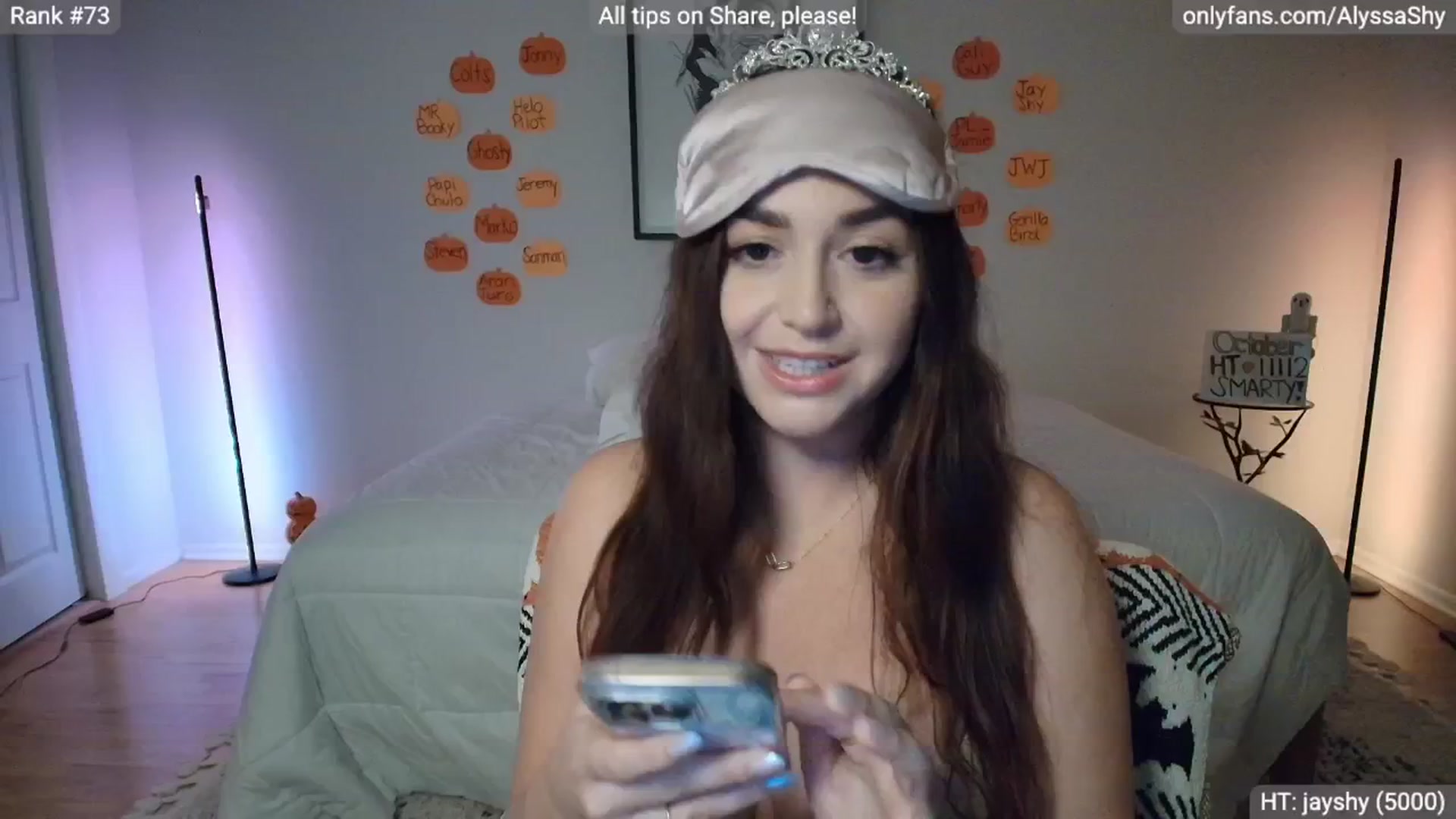 Gallery image thumbnail from AlyssaShy's myfreecams stream on, 10/17/2025, 23:54 image 19 of 20