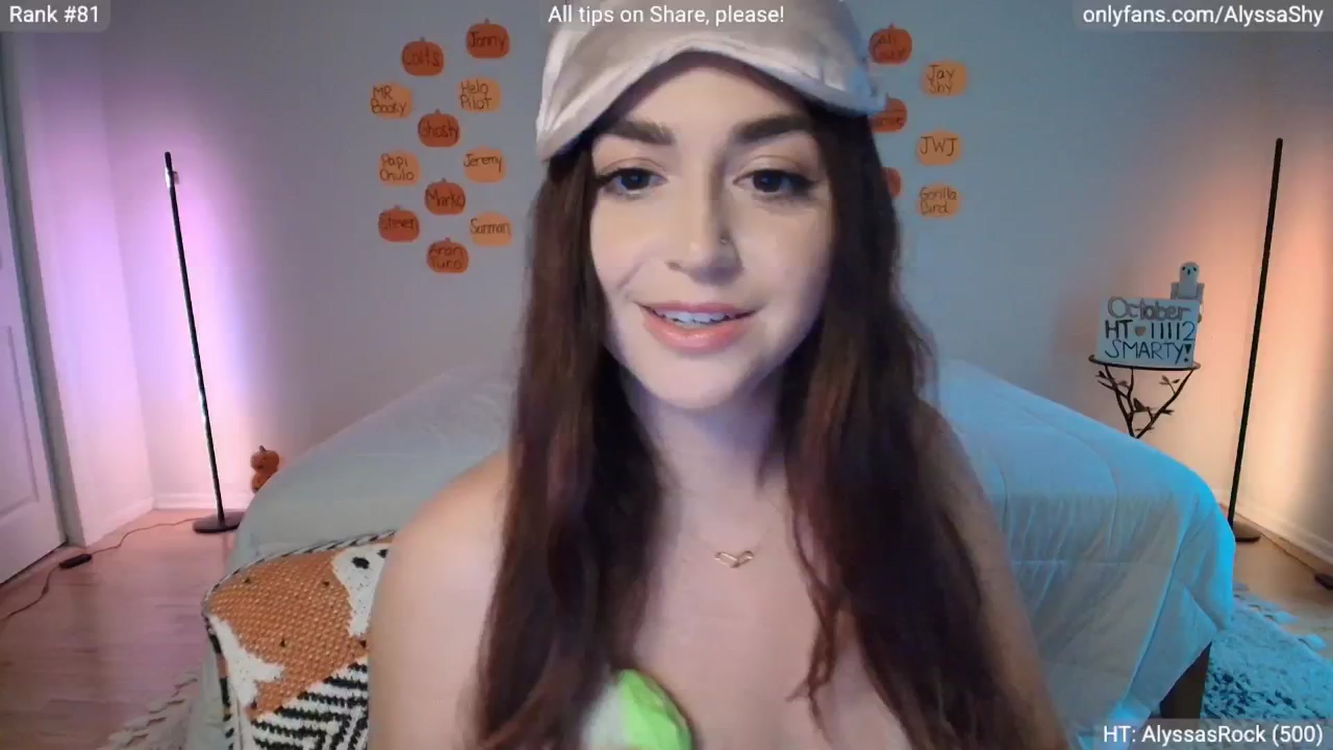 Gallery image thumbnail from AlyssaShy's myfreecams stream on, 10/17/2025, 23:54 image 2 of 20