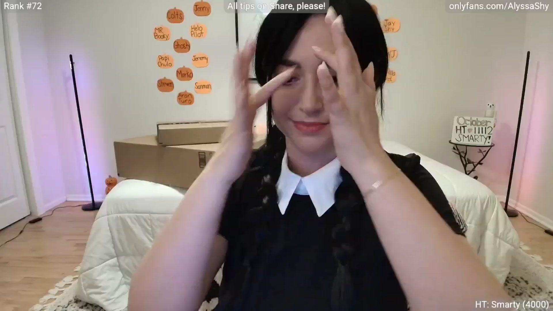 Gallery image thumbnail from AlyssaShy's myfreecams stream on, 10/19/2025, 24:03 image 11 of 20