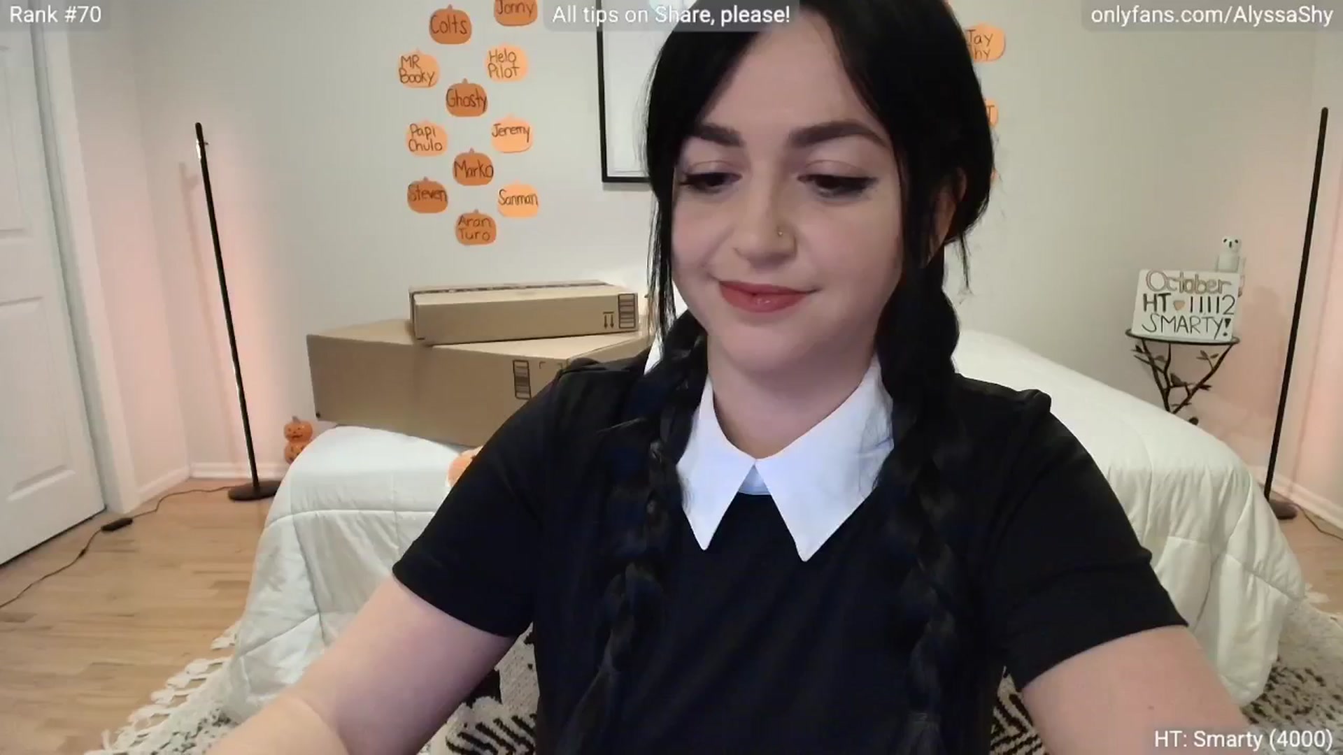 Gallery image thumbnail from AlyssaShy's myfreecams stream on, 10/19/2025, 24:03 image 15 of 20