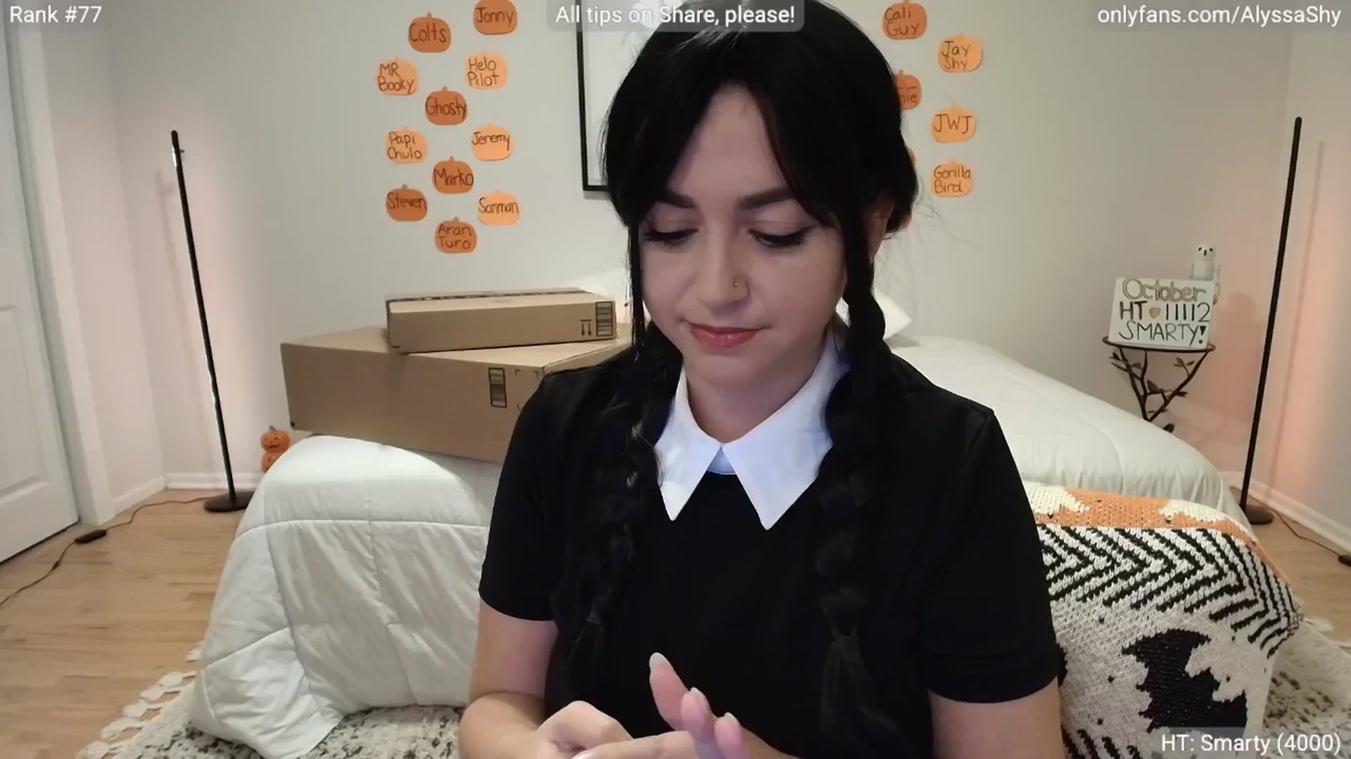Gallery image thumbnail from AlyssaShy's myfreecams stream on, 10/19/2025, 24:03 image 7 of 20