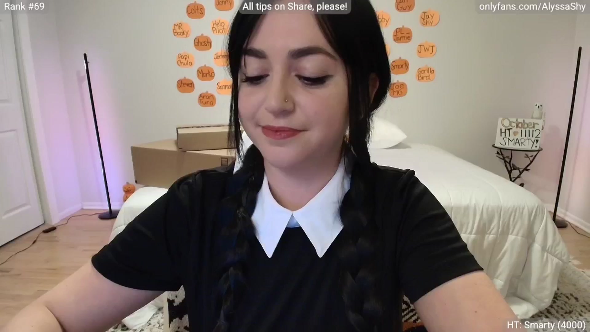 Gallery image thumbnail from AlyssaShy's myfreecams stream on, 10/19/2025, 24:03 image 19 of 20