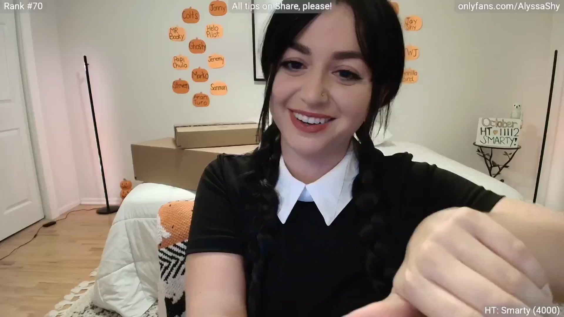 Gallery image thumbnail from AlyssaShy's myfreecams stream on, 10/19/2025, 24:03 image 14 of 20