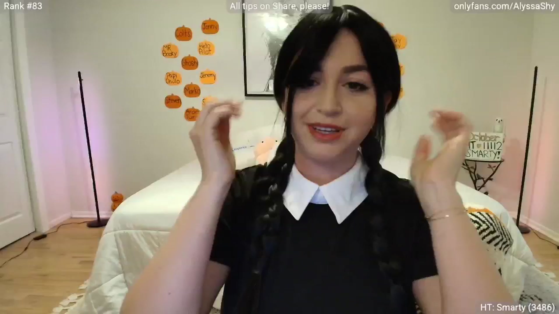 Gallery image thumbnail from AlyssaShy's myfreecams stream on, 10/19/2025, 24:03 image 1 of 20