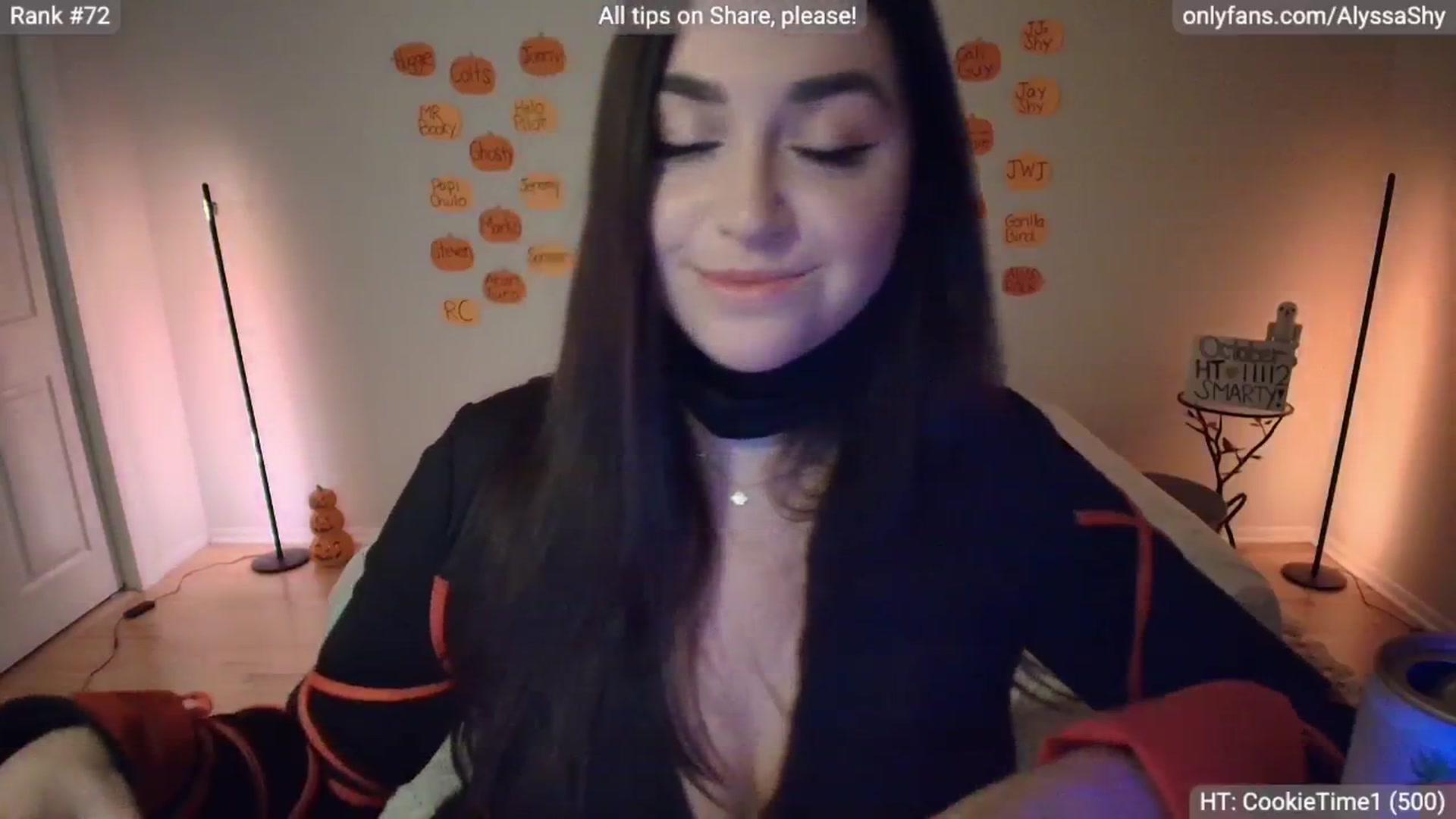 Gallery image thumbnail from AlyssaShy's myfreecams stream on, 10/26/2025, 02:06 image 8 of 20