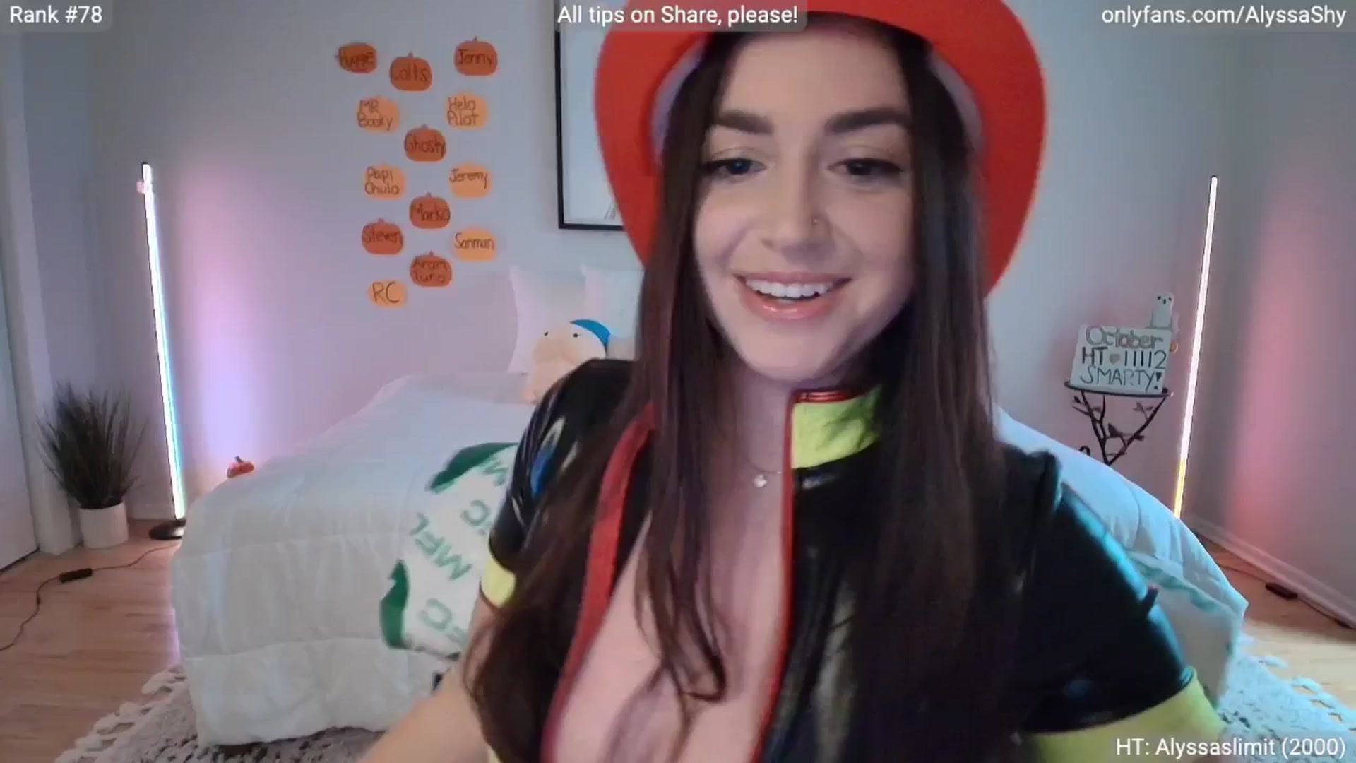 Gallery image thumbnail from AlyssaShy's myfreecams stream on, 10/30/2025, 22:58 image 1 of 20
