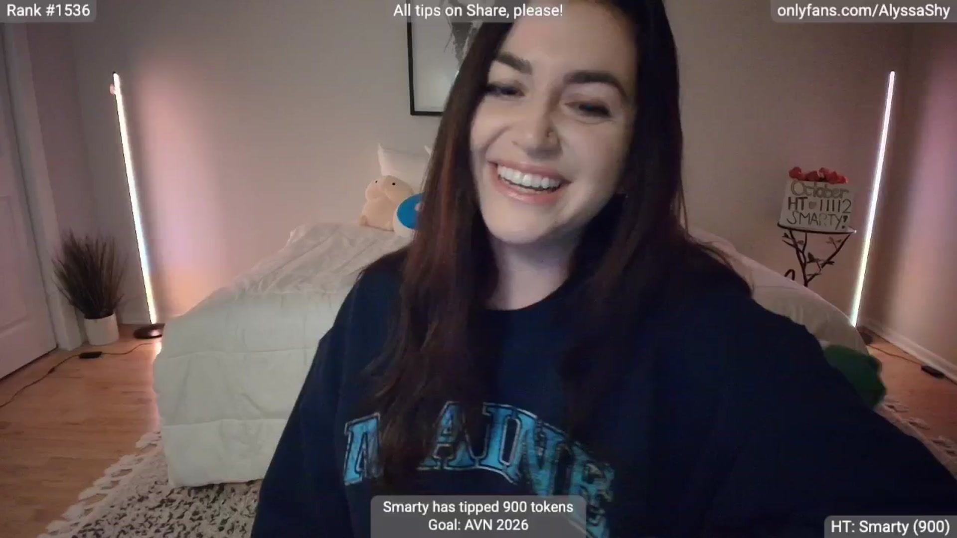 Gallery image thumbnail from AlyssaShy's myfreecams stream on, 11/05/2025, 03:40 image 6 of 20