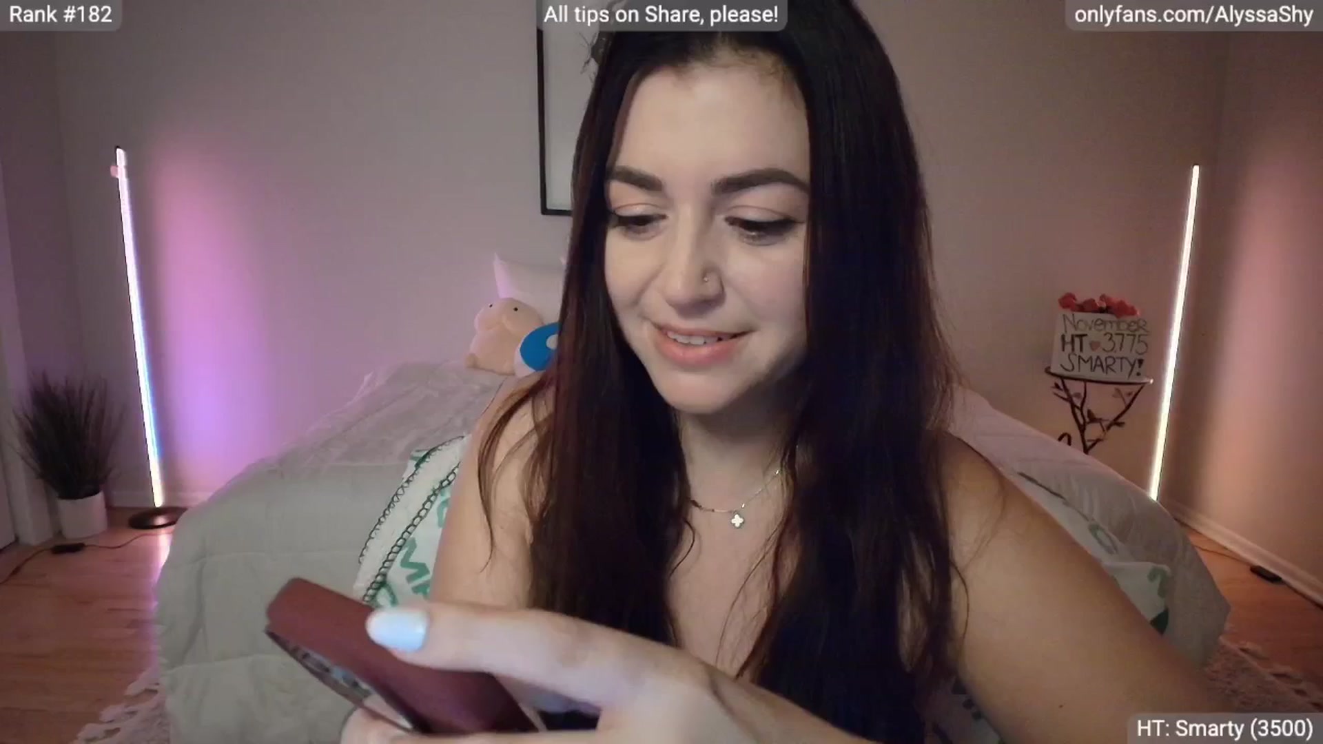 Gallery image thumbnail from AlyssaShy's myfreecams stream on, 11/09/2025, 04:41 image 2 of 20