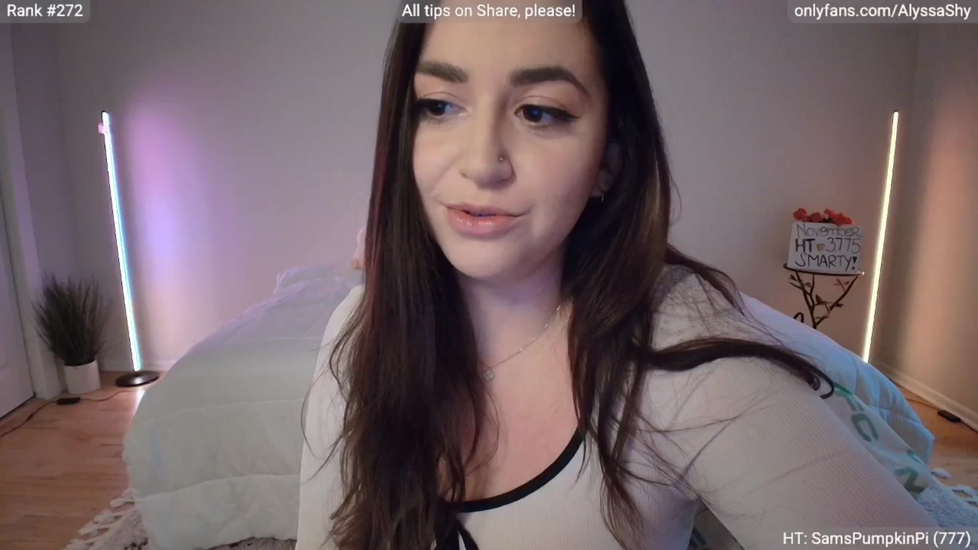 Gallery image thumbnail from AlyssaShy's myfreecams stream on, 11/13/2025, 02:58 image 3 of 20