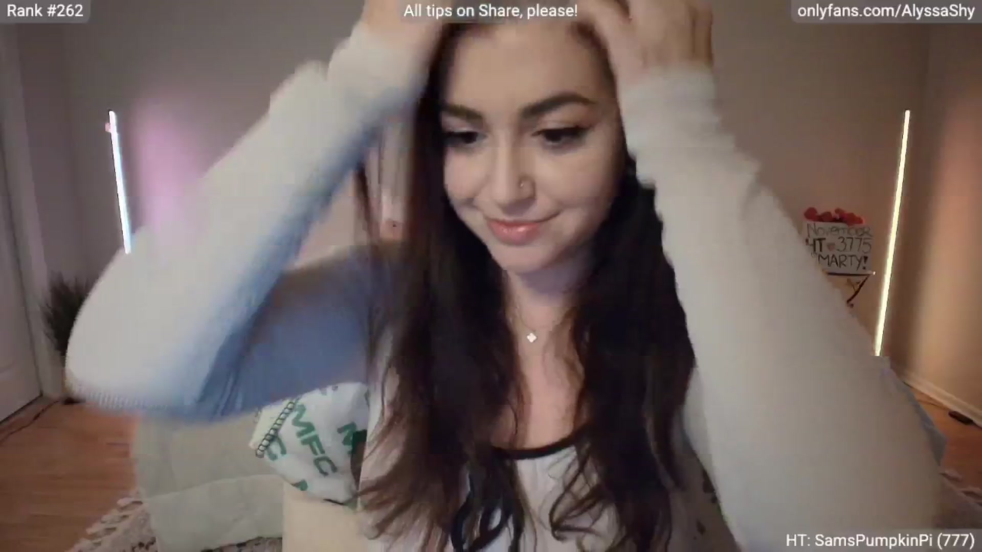 Gallery image thumbnail from AlyssaShy's myfreecams stream on, 11/13/2025, 02:58 image 7 of 20