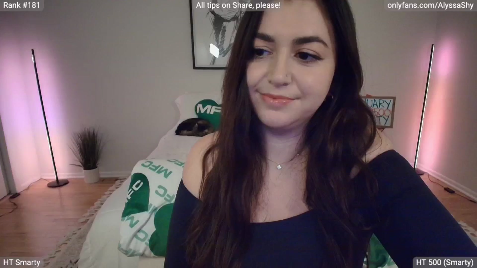 Gallery image thumbnail from AlyssaShy's myfreecams stream on, 01/08/2026, 24:04 image 1 of 20