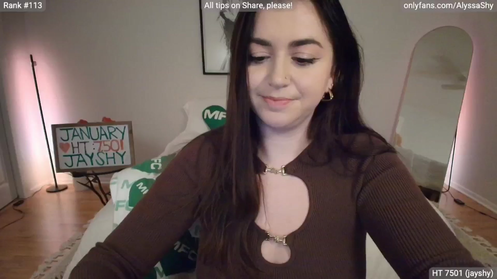 Gallery image thumbnail from AlyssaShy's myfreecams stream on, 01/15/2026, 24:05 image 8 of 20