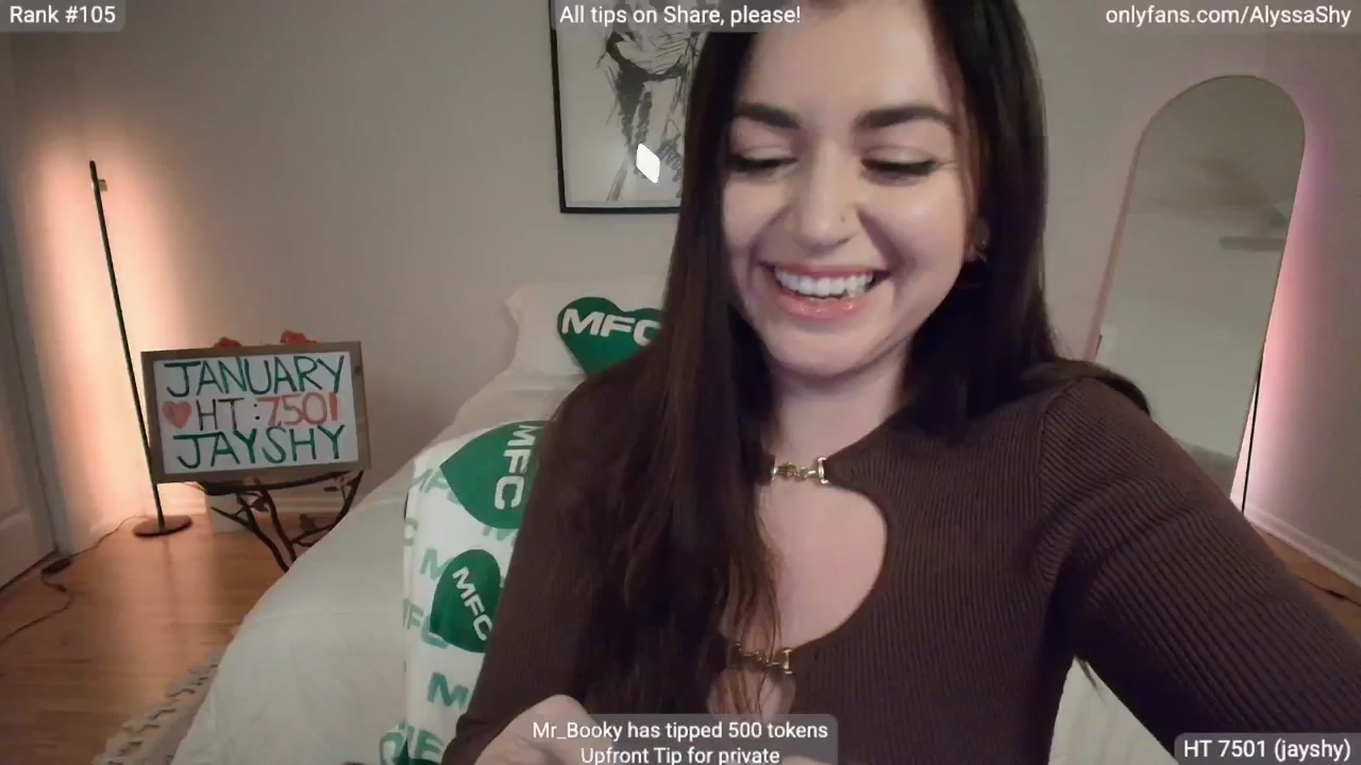 Gallery image thumbnail from AlyssaShy's myfreecams stream on, 01/15/2026, 24:05 image 14 of 20