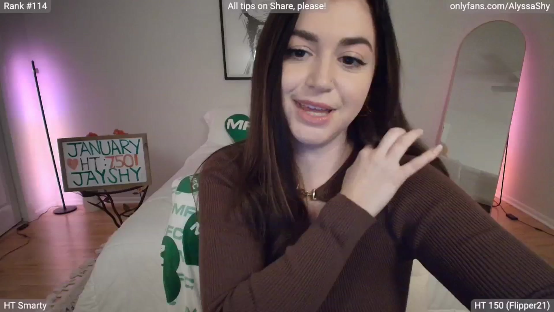 Gallery image thumbnail from AlyssaShy's myfreecams stream on, 01/15/2026, 24:05 image 3 of 20