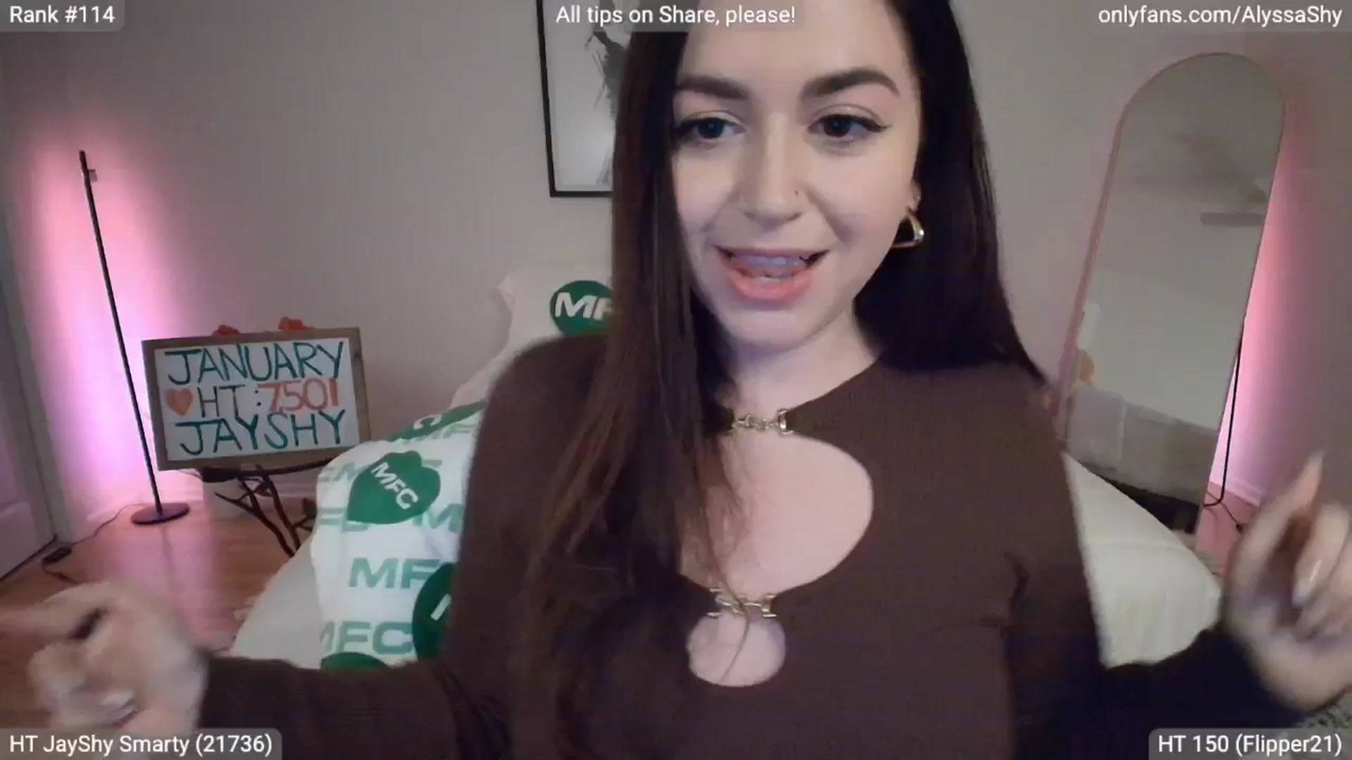 Gallery image thumbnail from AlyssaShy's myfreecams stream on, 01/15/2026, 24:05 image 5 of 20