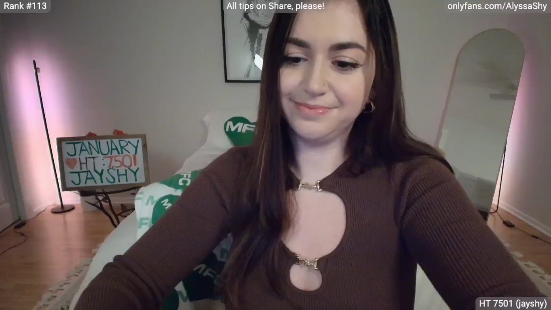 Gallery image thumbnail from AlyssaShy's myfreecams stream on, 01/15/2026, 24:05 image 7 of 20