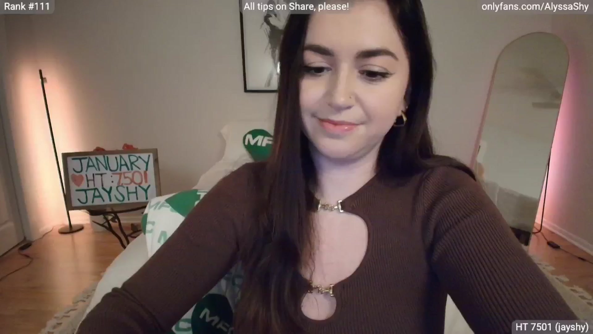 Gallery image thumbnail from AlyssaShy's myfreecams stream on, 01/15/2026, 24:05 image 13 of 20