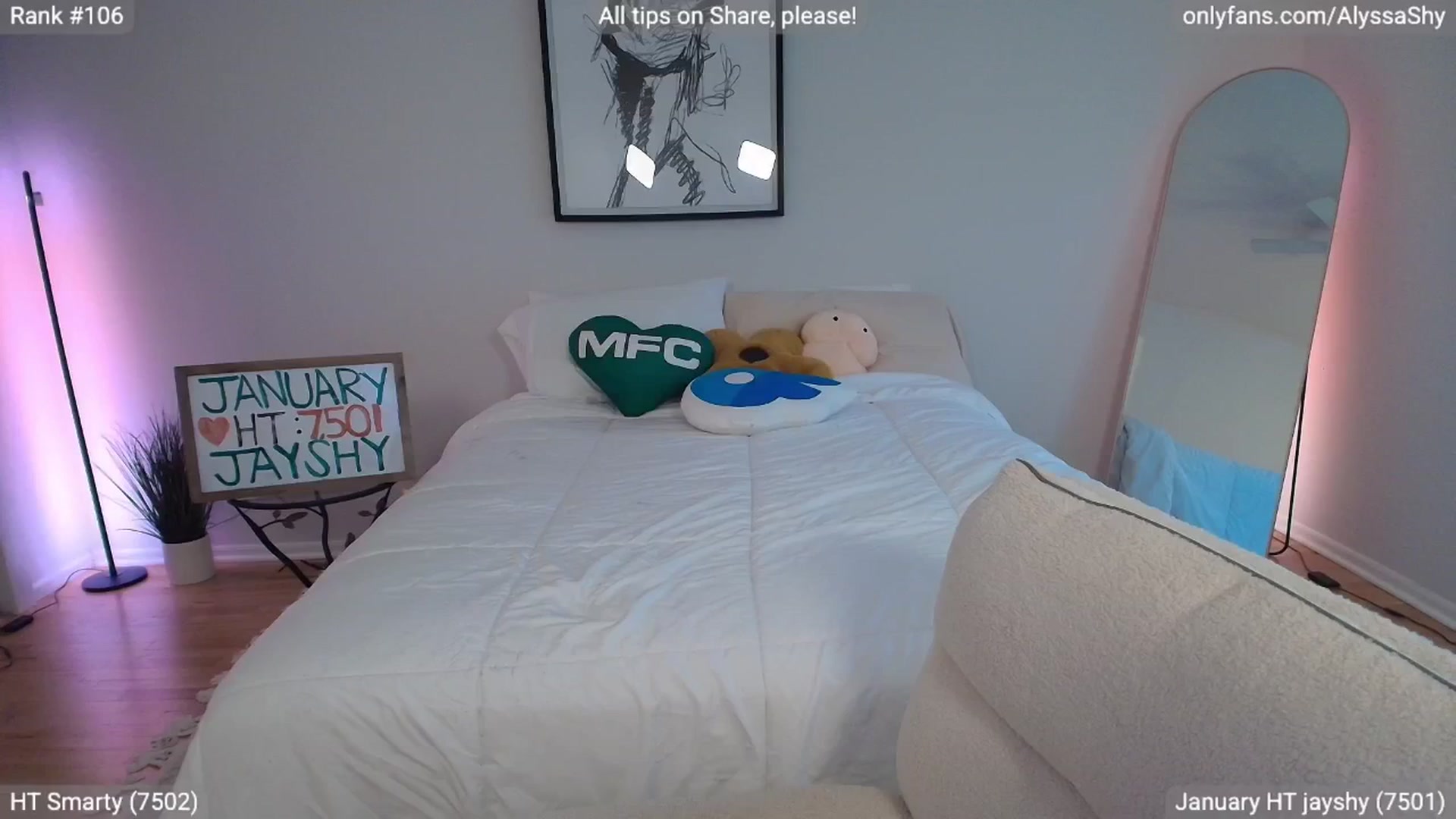 Gallery image thumbnail from AlyssaShy's myfreecams stream on, 01/17/2026, 21:42 image 9 of 20