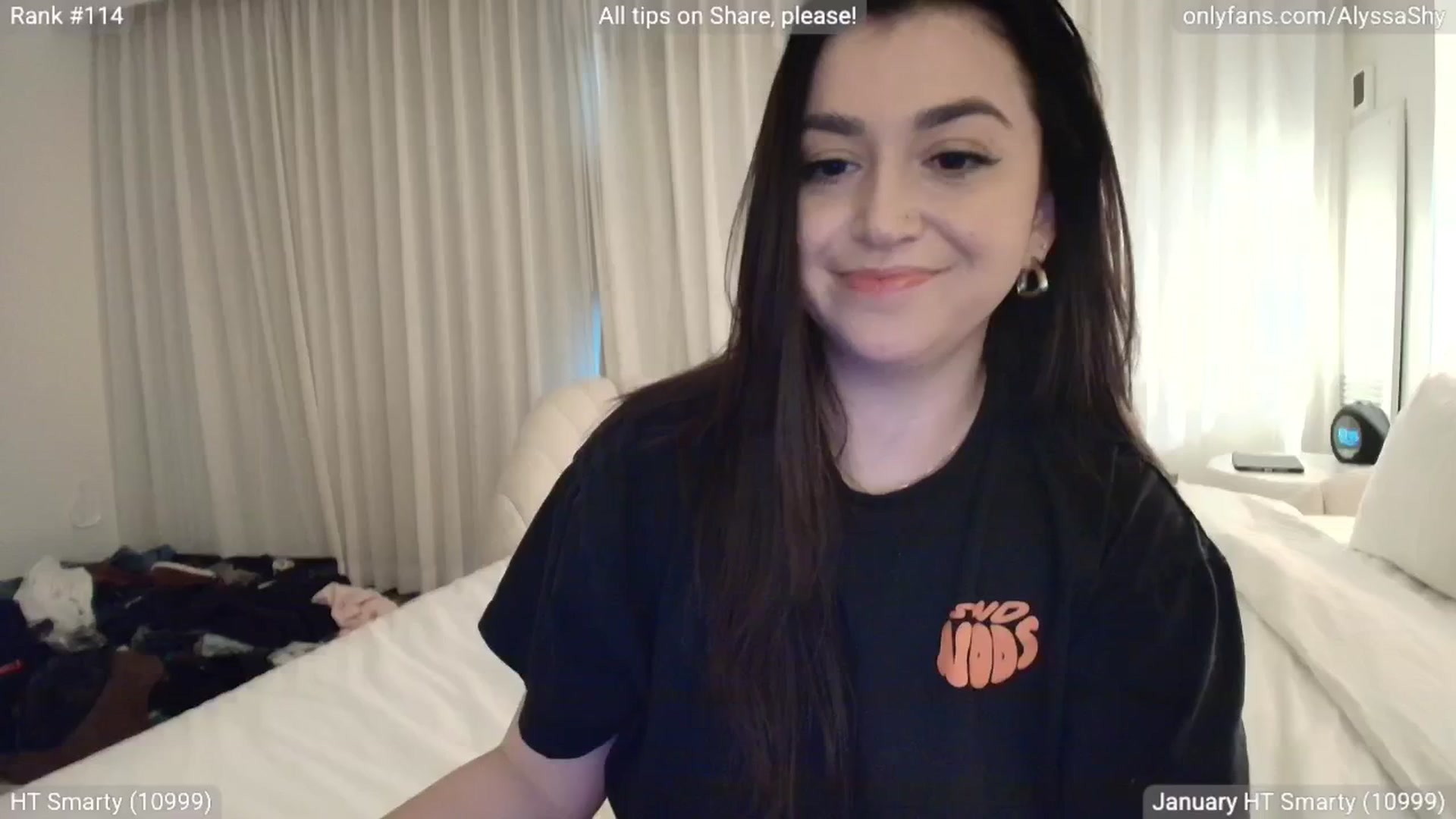 Gallery image thumbnail from AlyssaShy's myfreecams stream on, 01/25/2026, 01:17 image 9 of 20