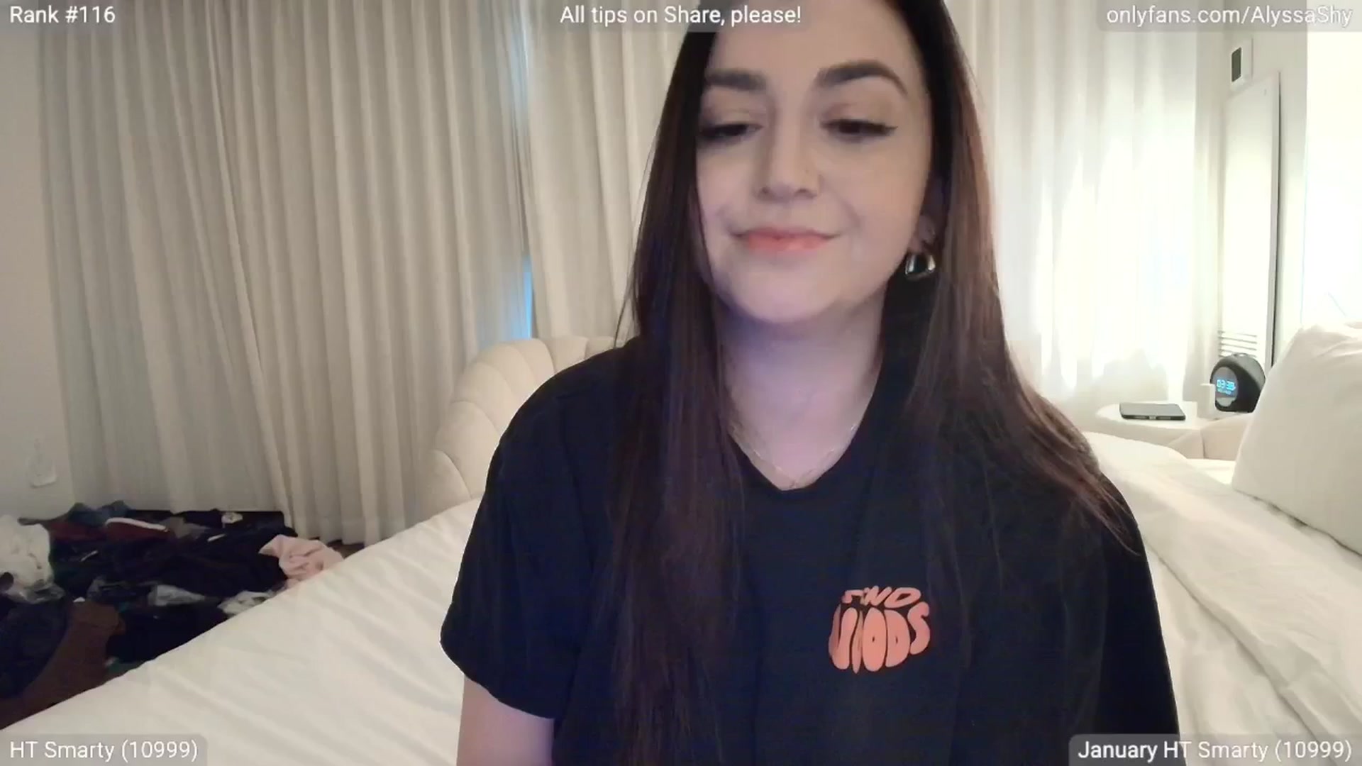 Gallery image thumbnail from AlyssaShy's myfreecams stream on, 01/25/2026, 01:17 image 8 of 20