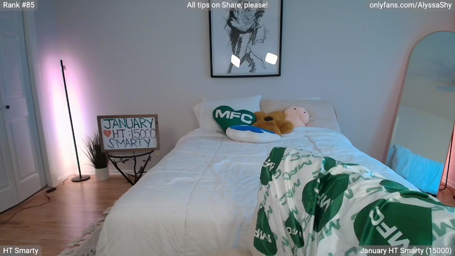 Gallery image thumbnail from AlyssaShy's myfreecams stream on, 01/30/2026, 23:11 image 1 of 20