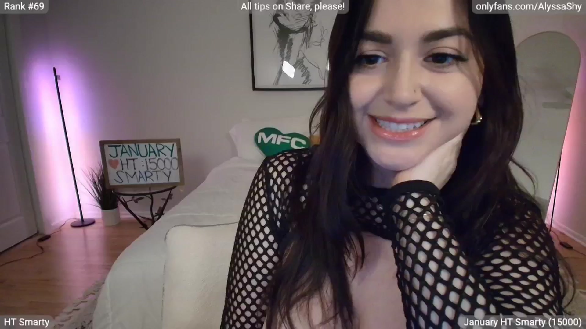 Gallery image thumbnail from AlyssaShy's myfreecams stream on, 01/31/2026, 23:09 image 14 of 20