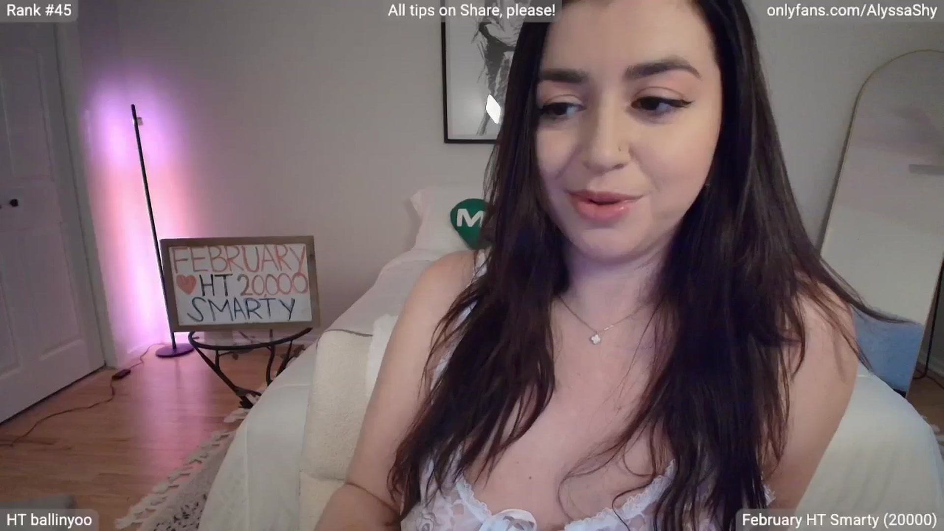 Gallery image thumbnail from AlyssaShy's myfreecams stream on, 02/03/2026, 24:03 image 2 of 20