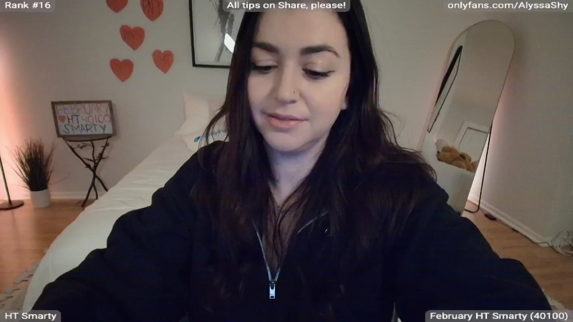 Gallery image thumbnail from AlyssaShy's myfreecams stream on, 02/16/2026, 24:01 image 8 of 20