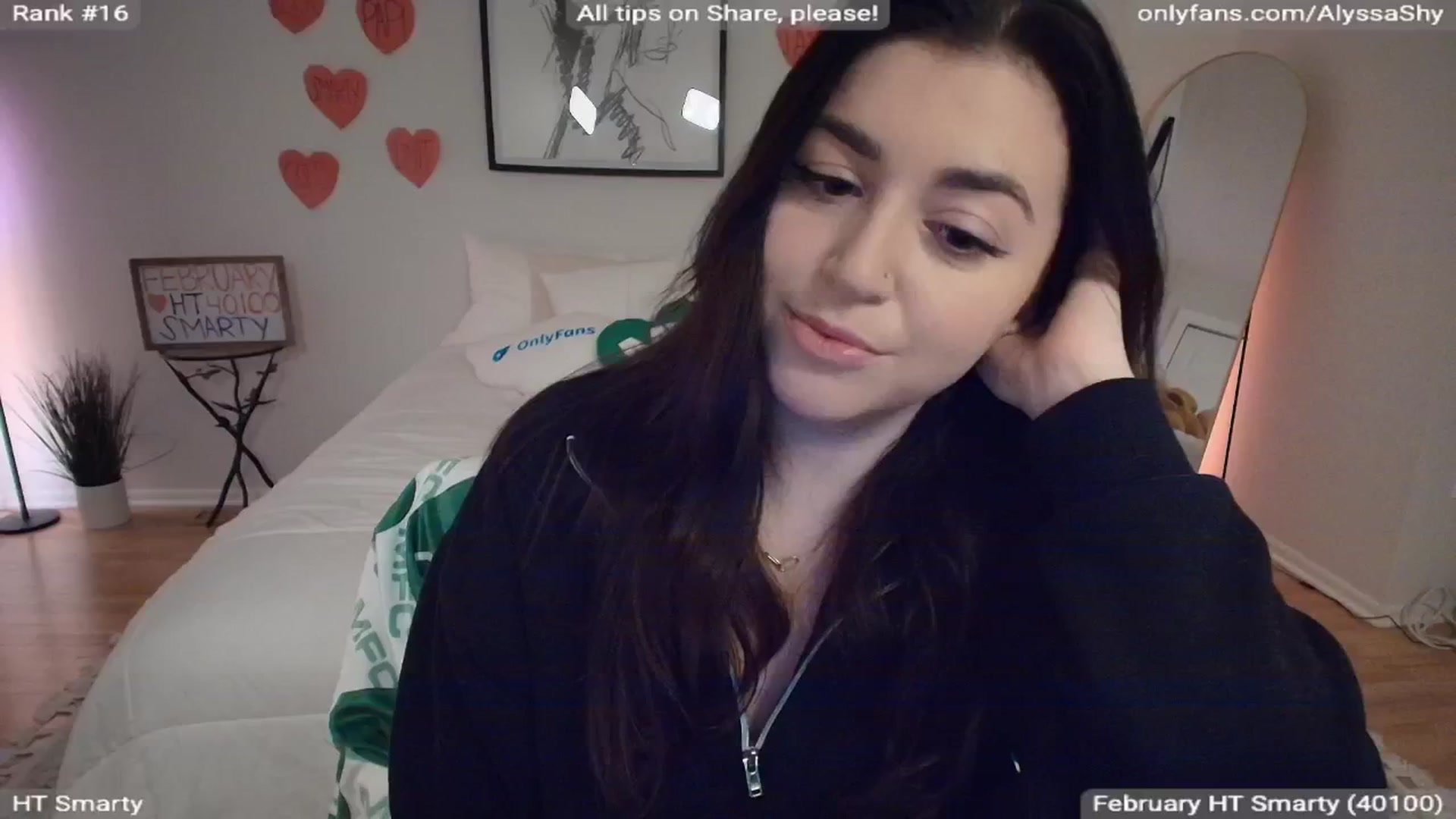 Gallery image thumbnail from AlyssaShy's myfreecams stream on, 02/16/2026, 24:01 image 11 of 20
